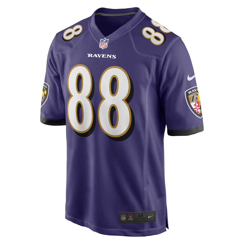 Baltimore Ravens Charlie Kolar Purple Player Game Jersey