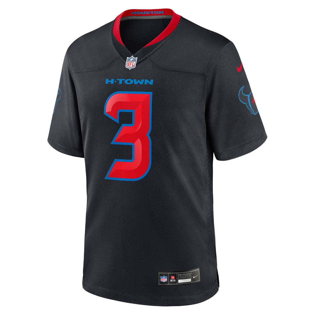 Houston Texans Tank Dell Navy 2nd Alternate Game Jersey