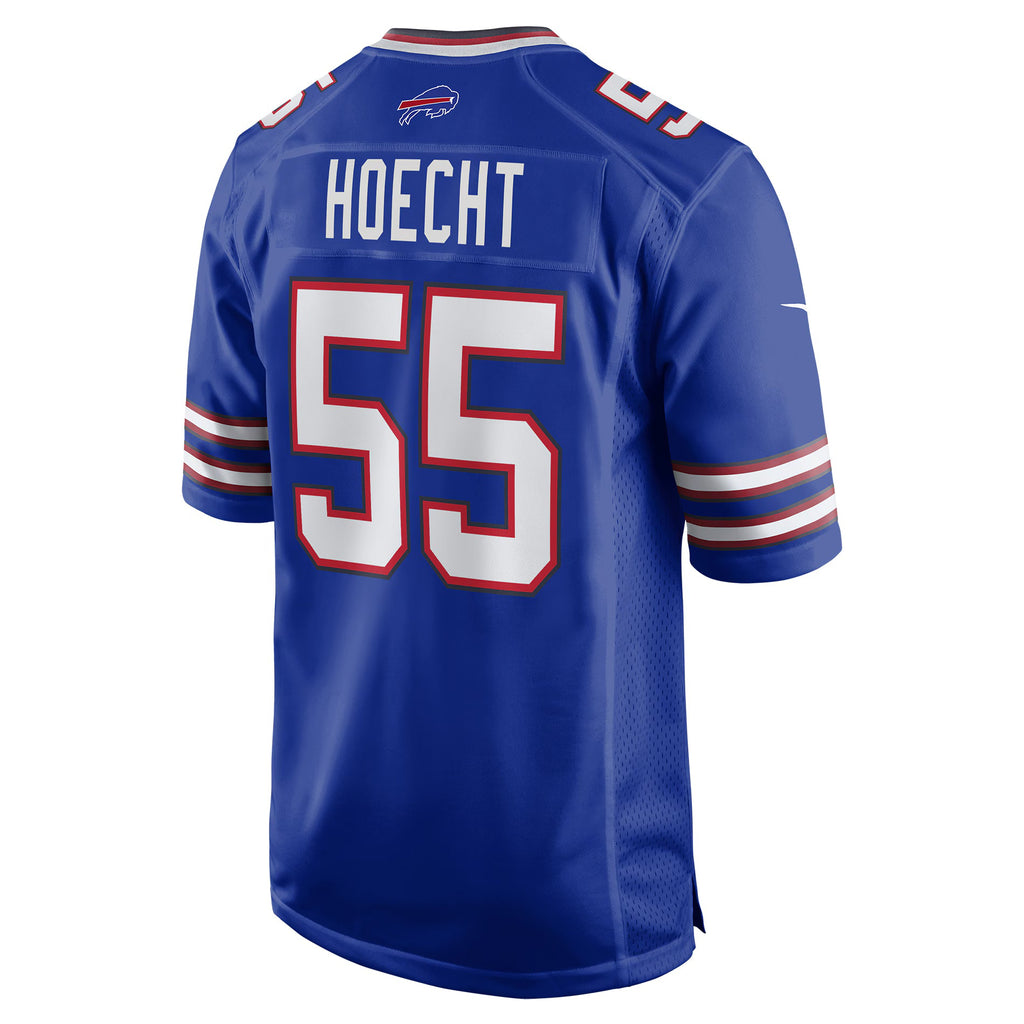 Buffalo Bills Michael Hoecht Royal Team Game Jersey