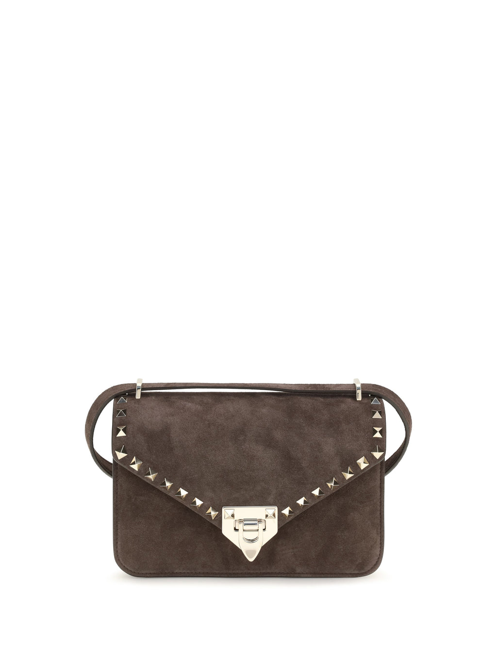 Valentino Garavani Women Rockstud Mini Suede Shoulder Bag