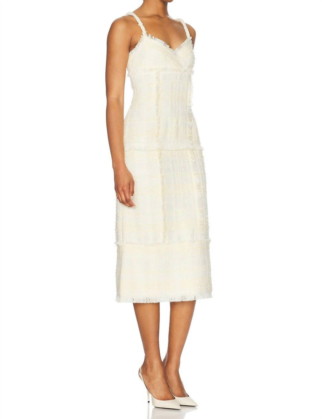 Vicci Dress In Ivory