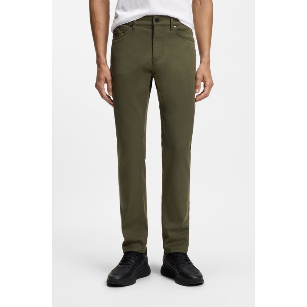 Porsche x  tapered-fit pants in stretch denim