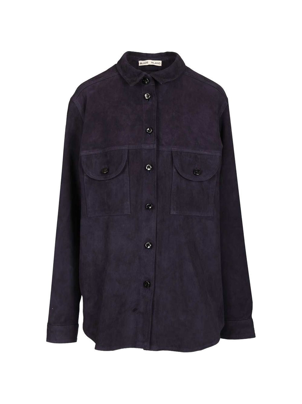 Blazé Milano Women Viva Berber Suede Shirt