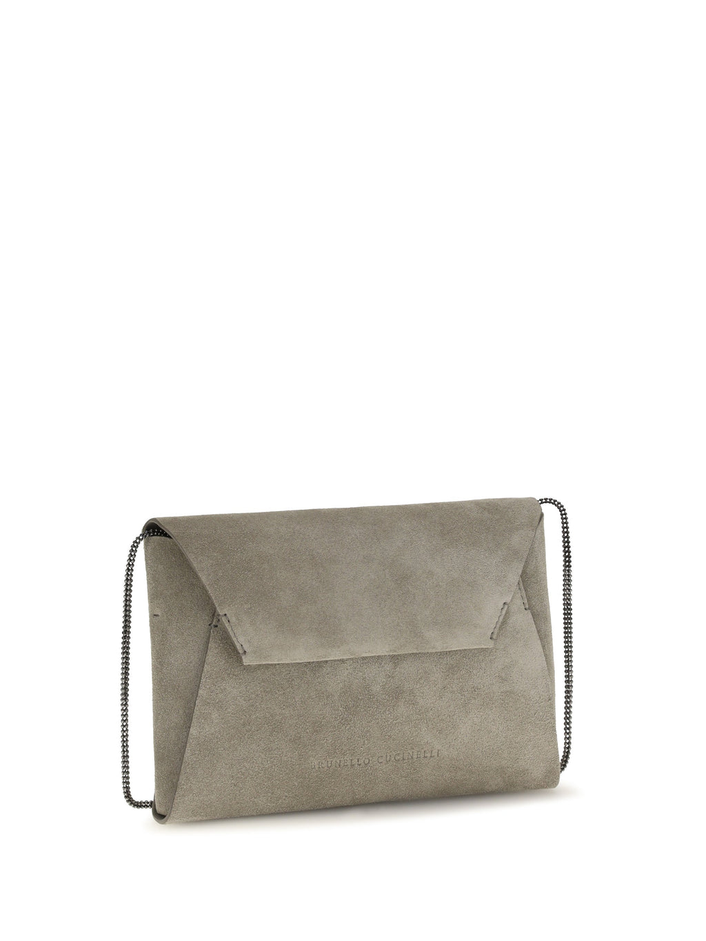 Brunello Cucinelli Women Bc Duo Suede Clutch Bag
