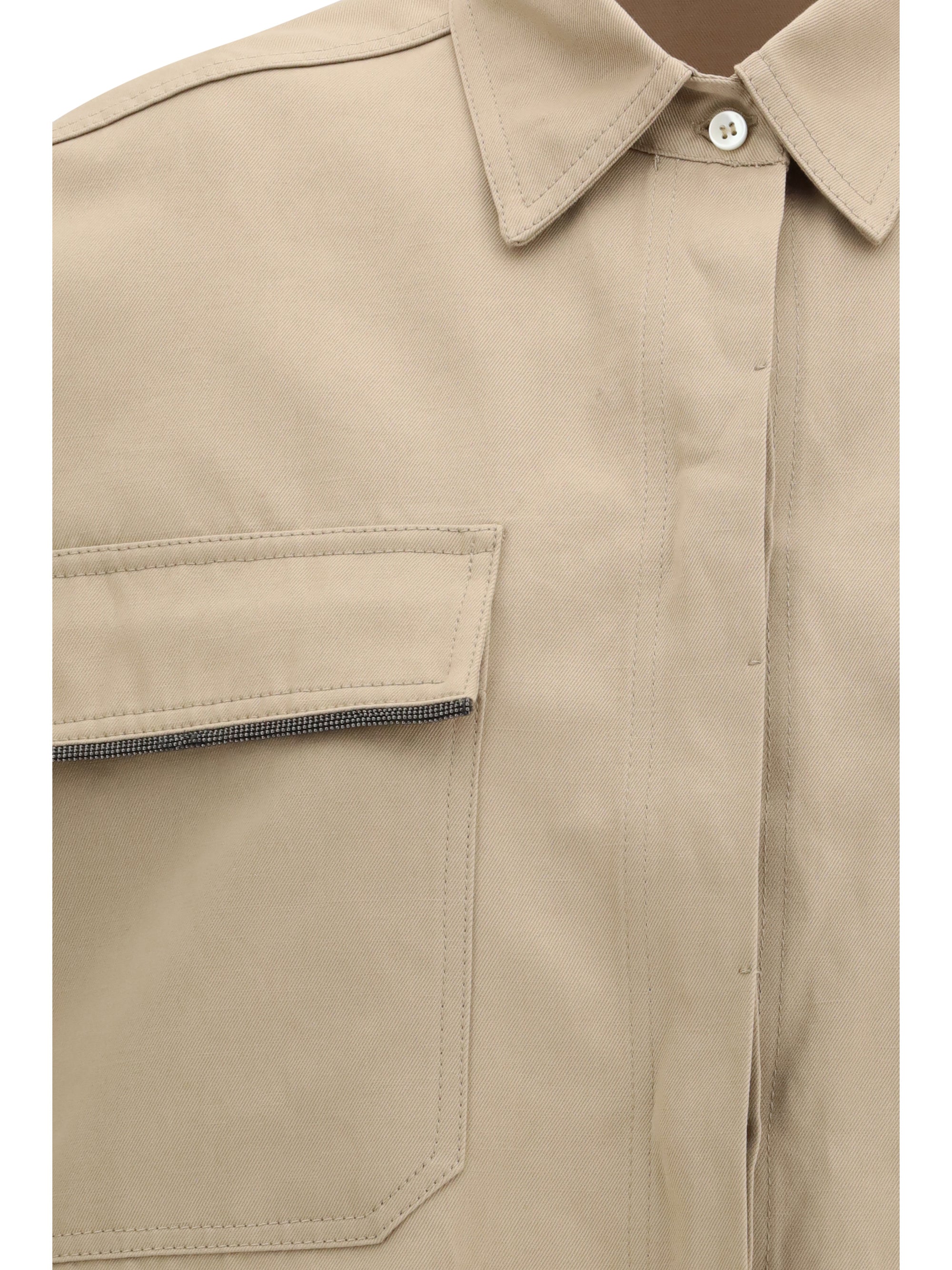 Brunello Cucinelli Women Short-Sleeve Shirt