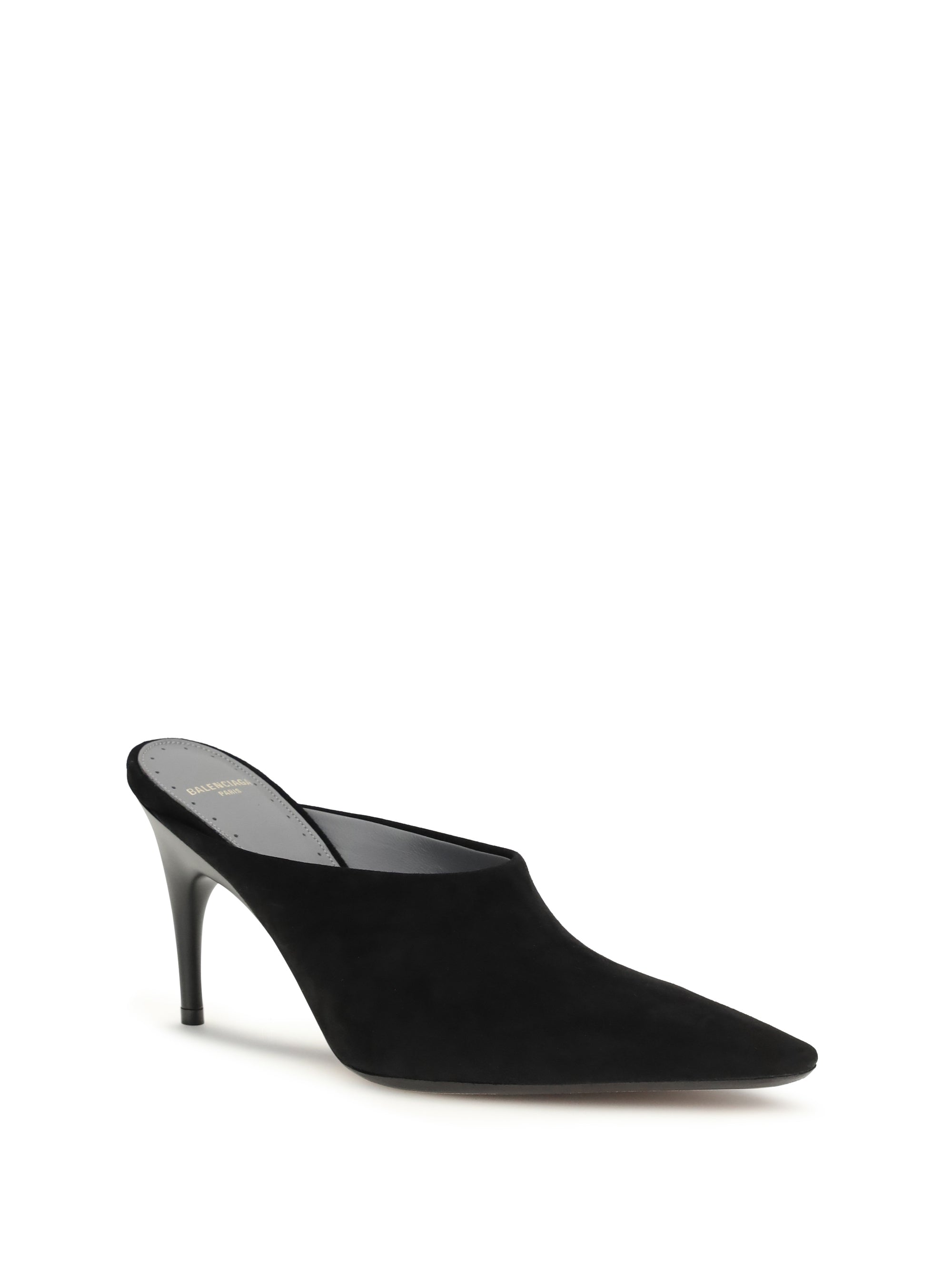 Balenciaga Women Duchesse Suede Mule
