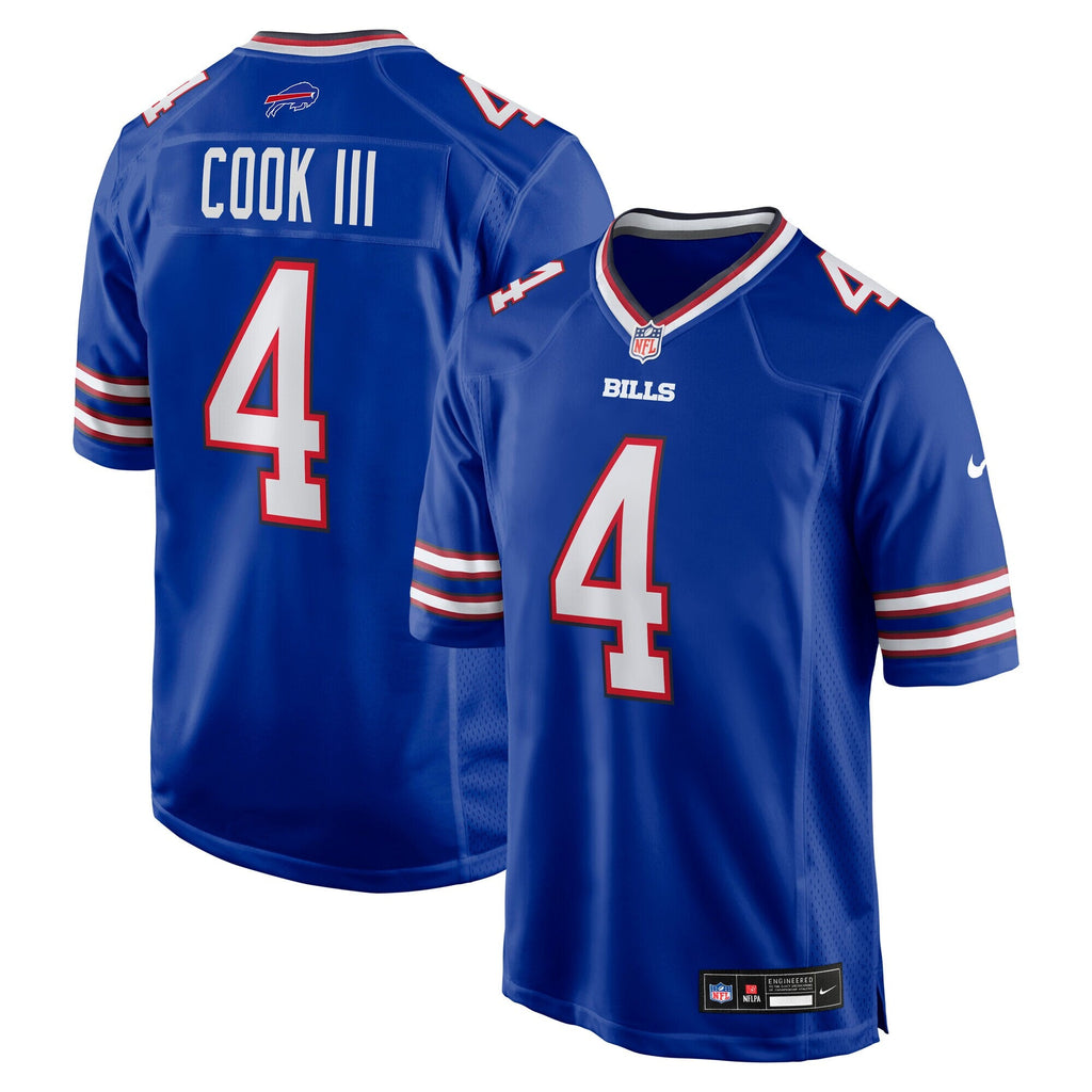 Buffalo Bills James Cook III Royal Team Game Jersey