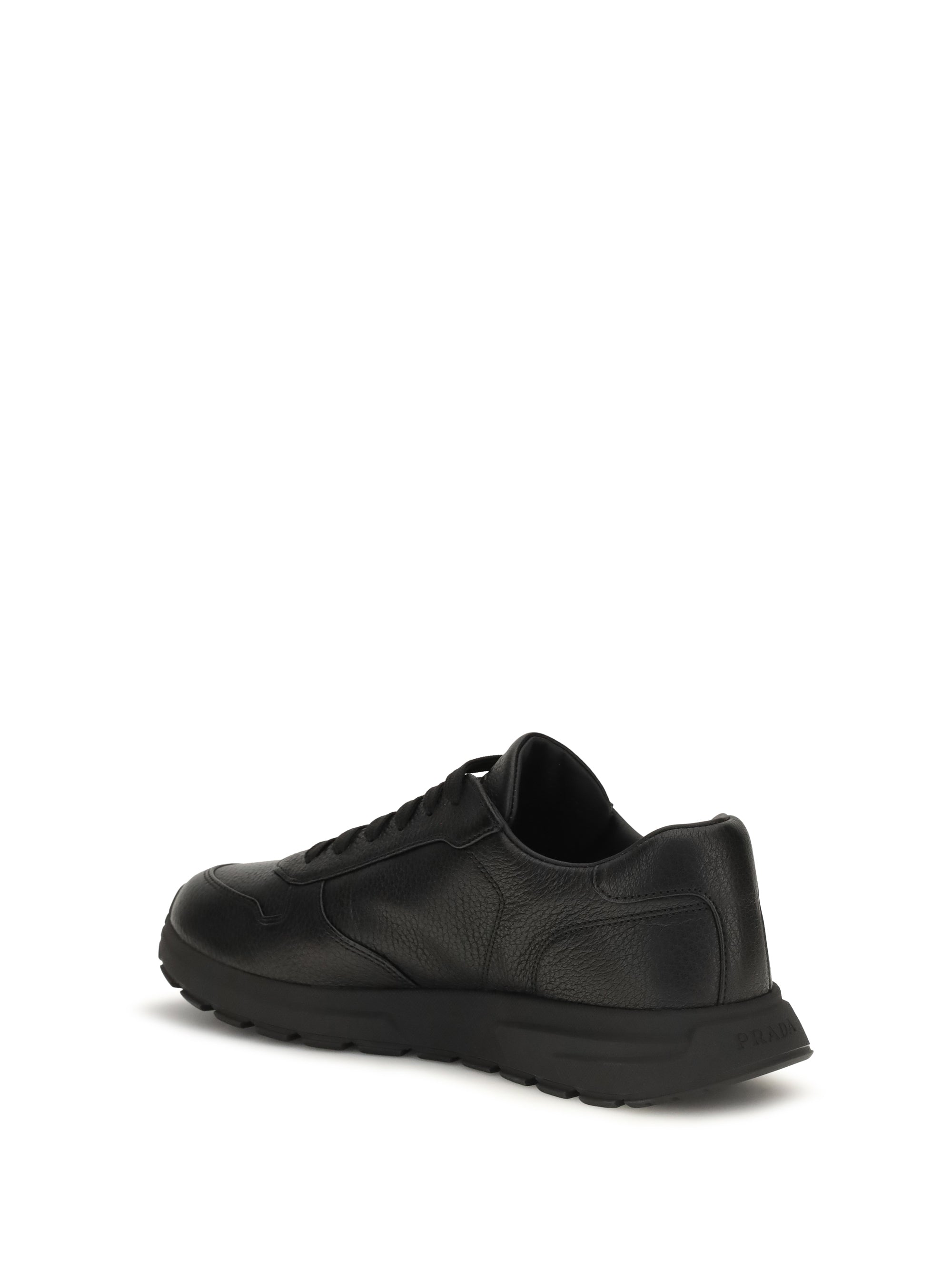 Prada Men Prax 2.0 Fabric And Mesh Sneakers