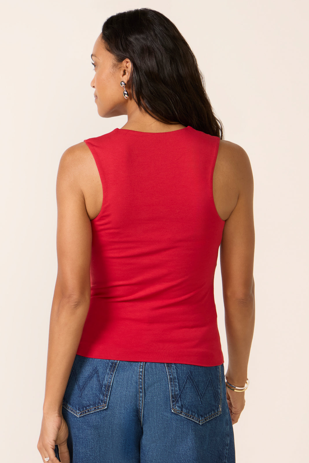 Women's Park V Neck Sleek Tank Top