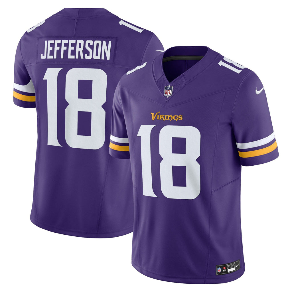 Minnesota Vikings Justin Jefferson Purple Vapor F.U.S.E. Limited Jersey