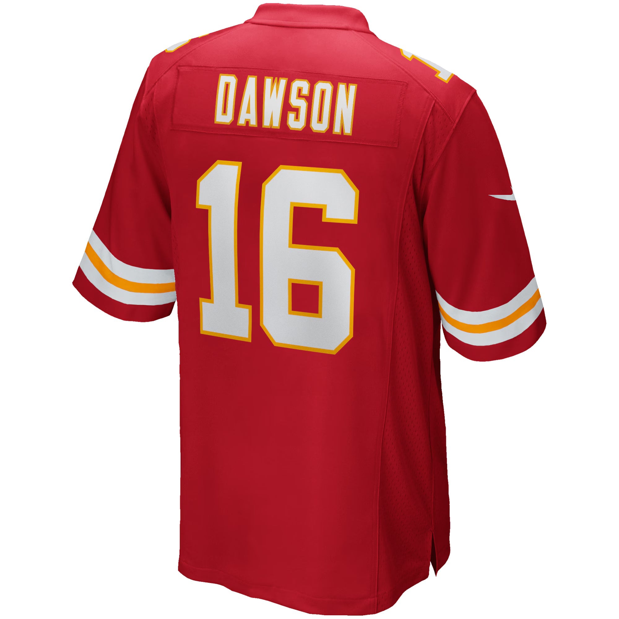Kansas City Chiefs Len Dawson Red Game Retired Player Jersey
