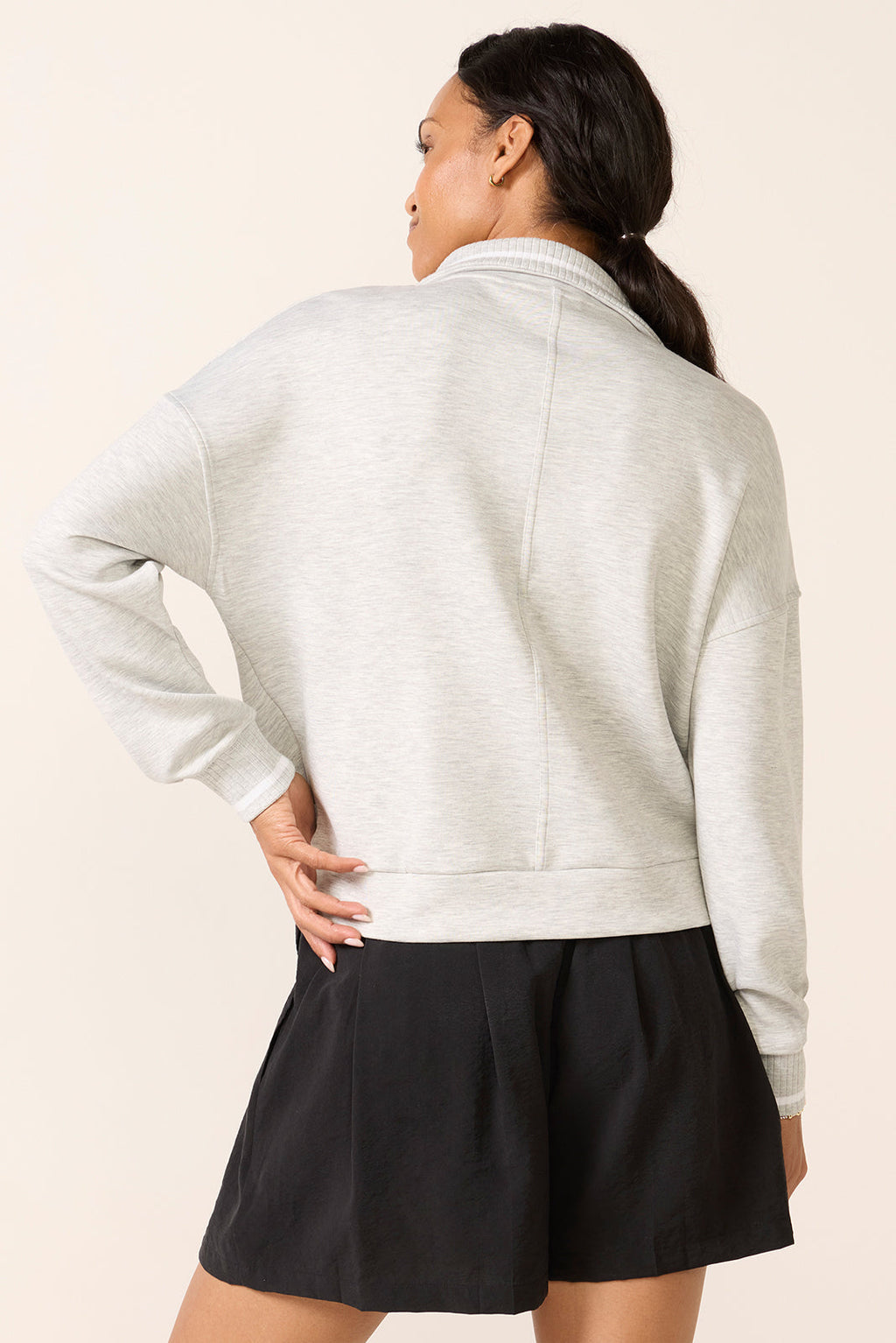 Women's Bertie Half Zip Sweat Top
