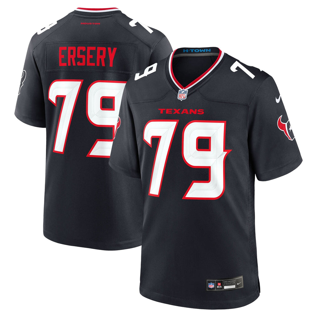 Houston Texans Aireontae Ersery Navy Team Game Jersey