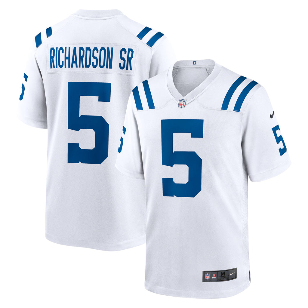 Indianapolis Colts Anthony Richardson Sr. White Game Jersey