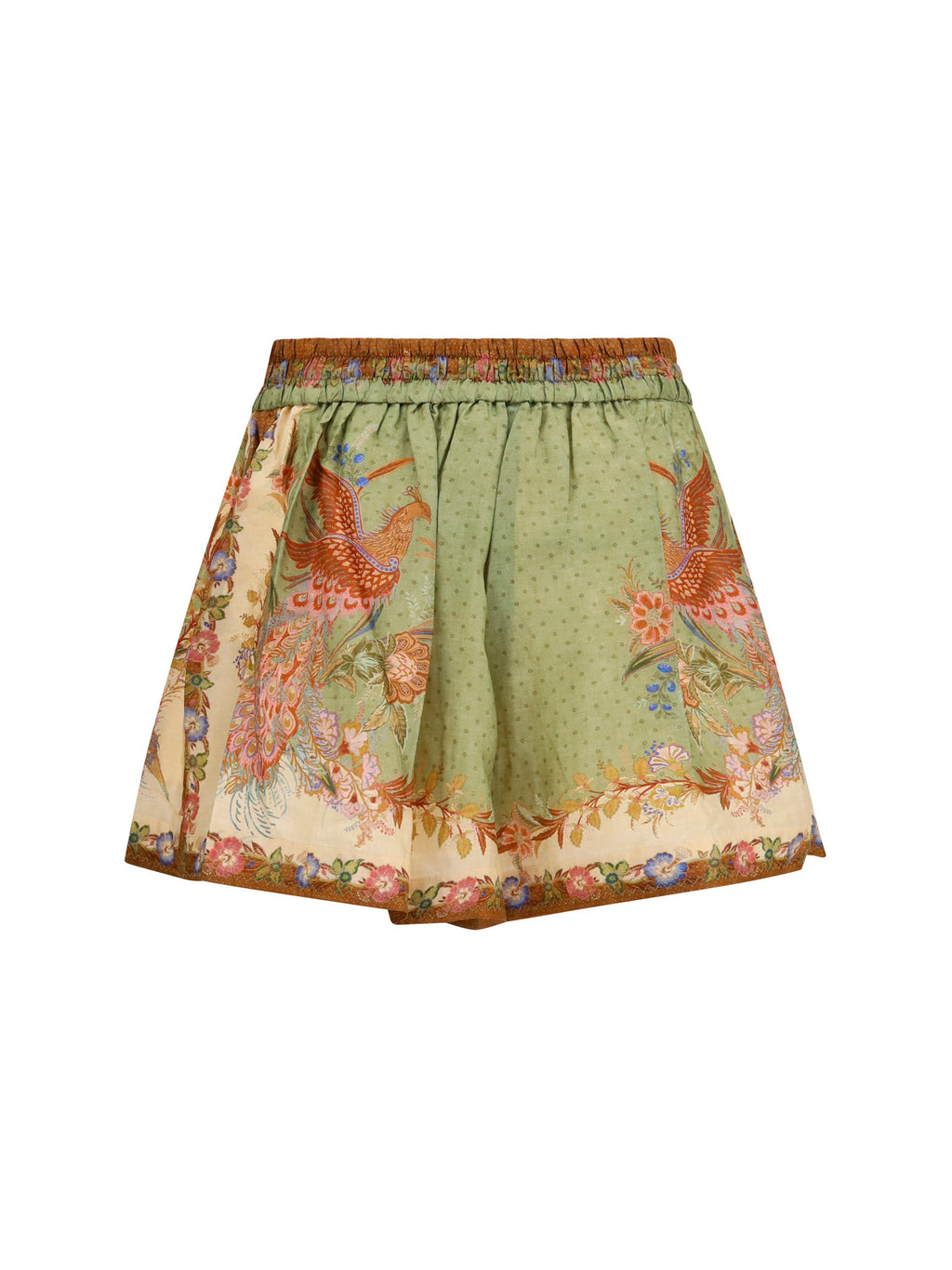 Zimmermann Women Indra Relaxed Silk Drawstring Shorts