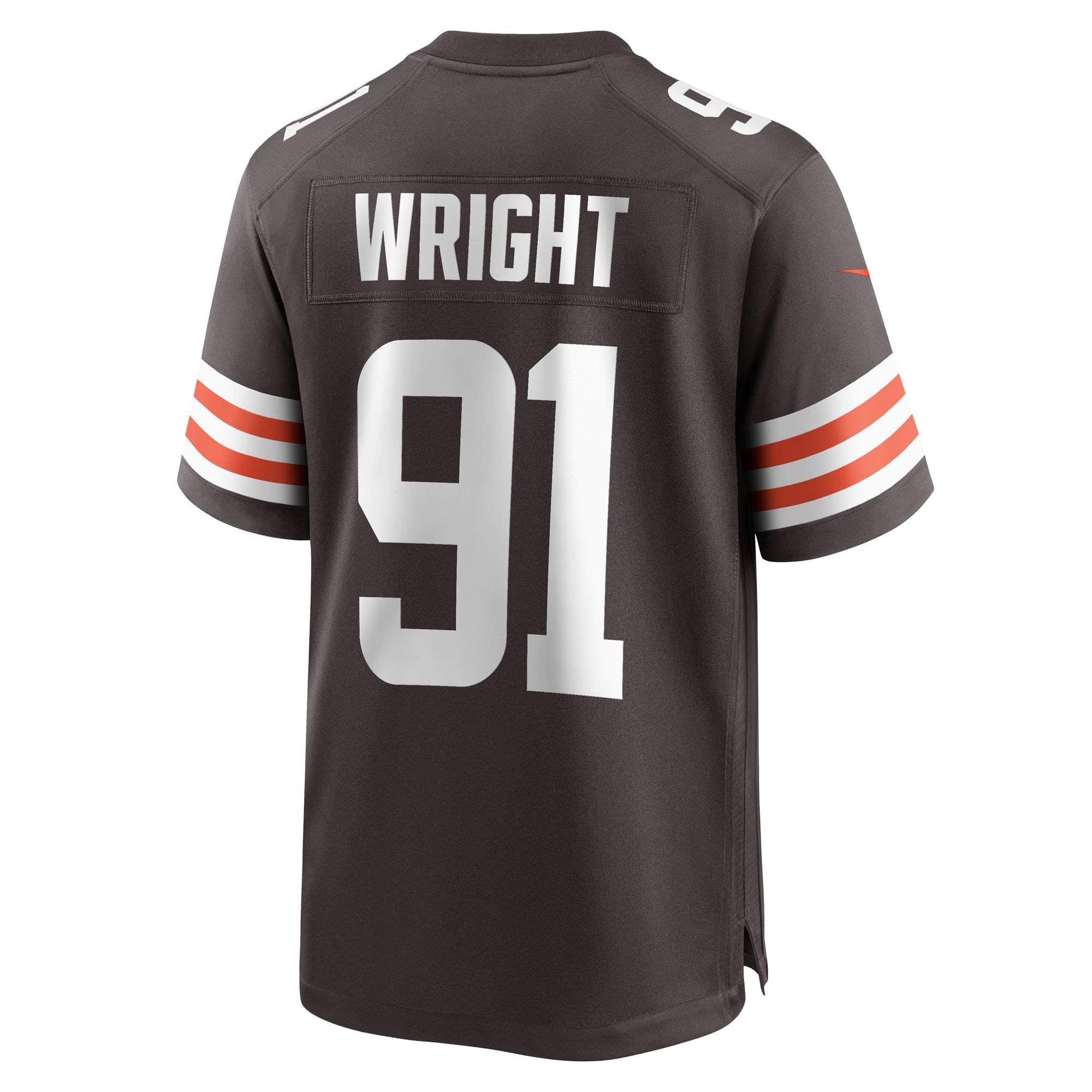 Cleveland Browns Alex Wright Brown Team Game Jersey