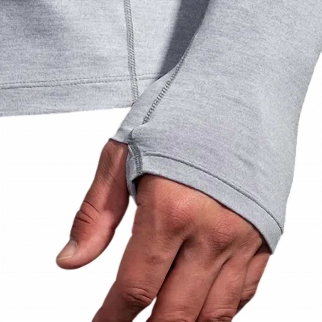 Dash 1/2 Zip 2.0 Top In Heather Stone