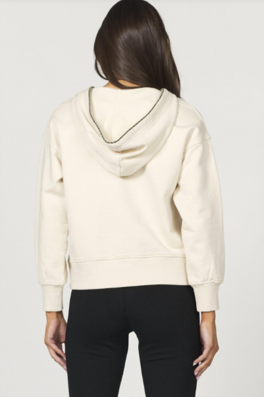 Saphira Pullover Hoodie In Birch