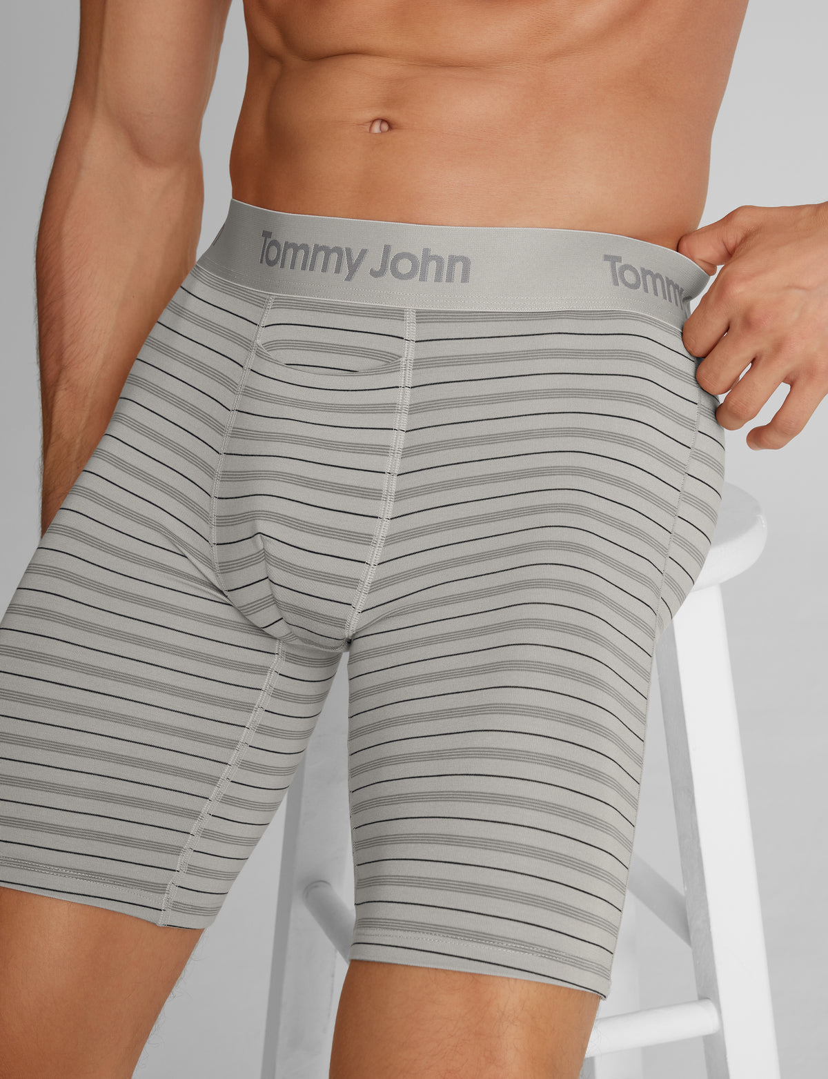 Men's Second Skin Boxer Brief 8"