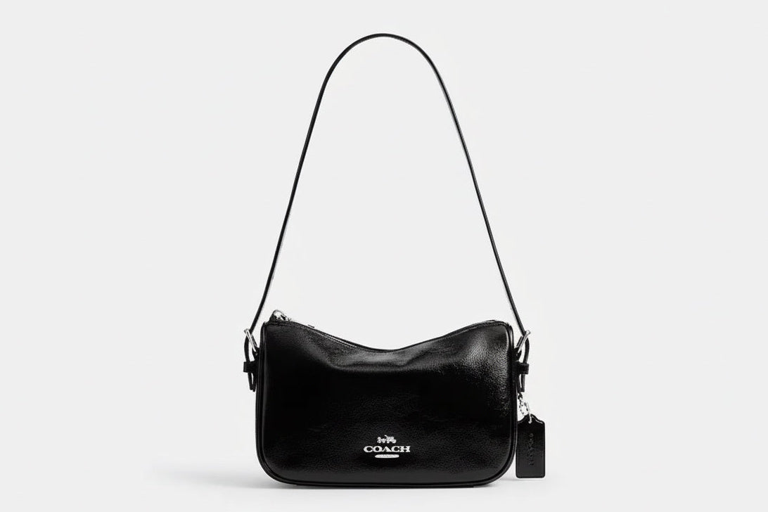 NWT Coach Leather Kailey Shoulder Bag In Black