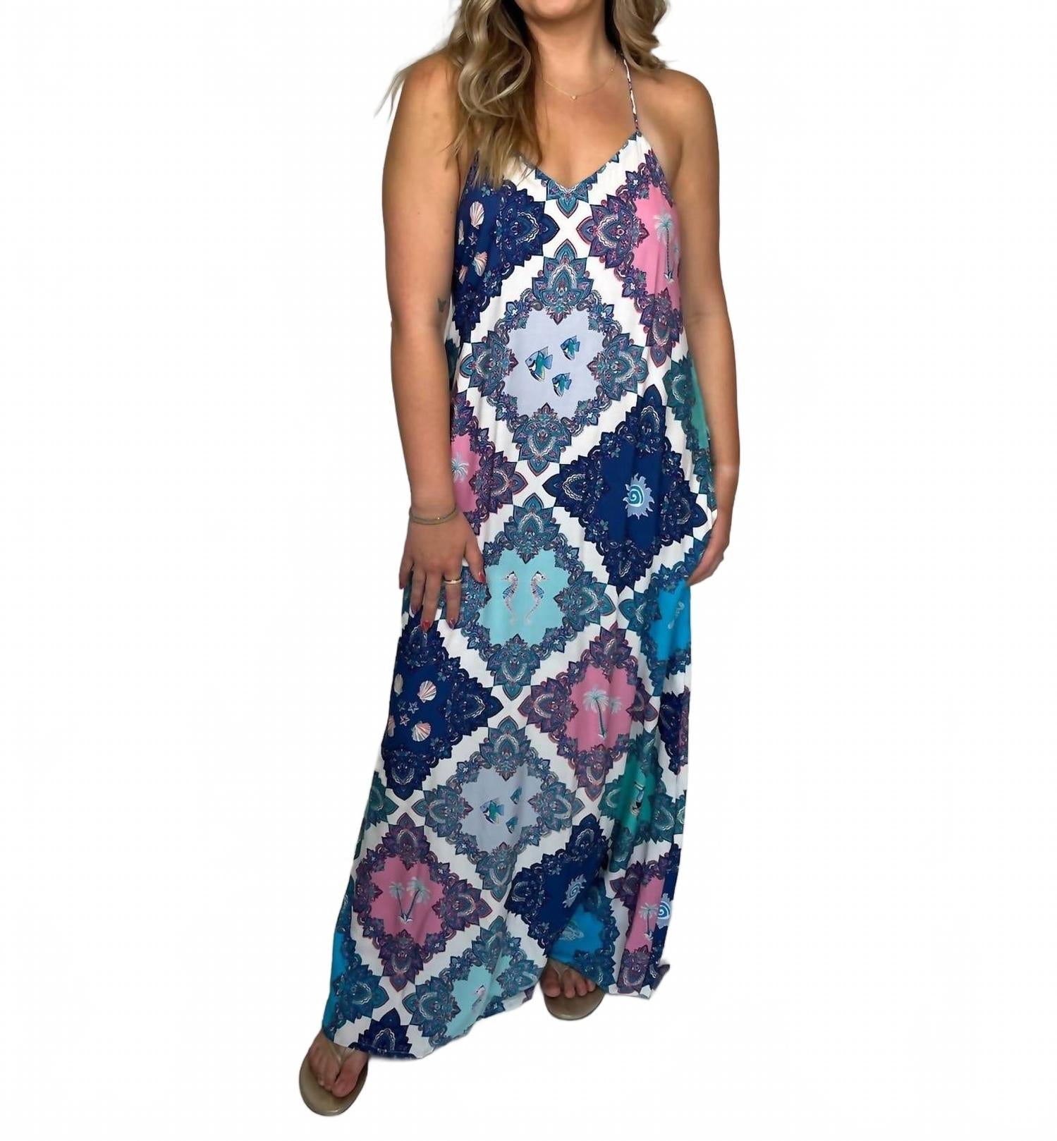 Maui Dress In Blue