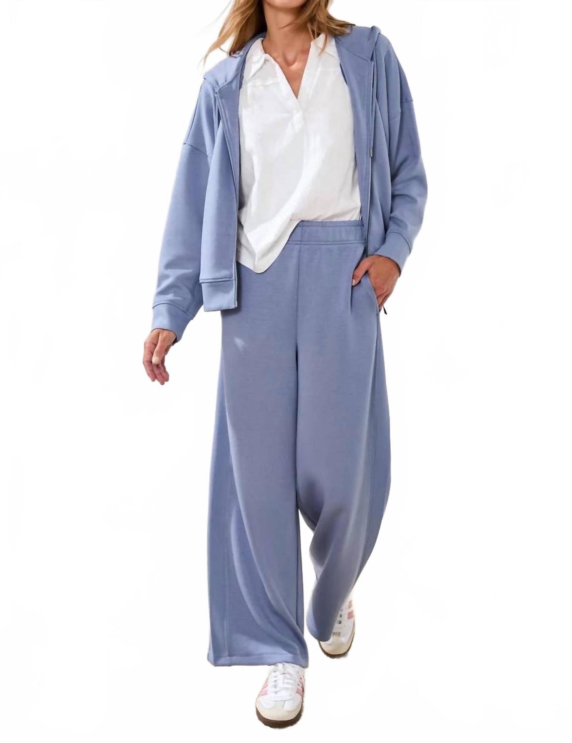 Techno Lux Pull-On Pant In Dustblue