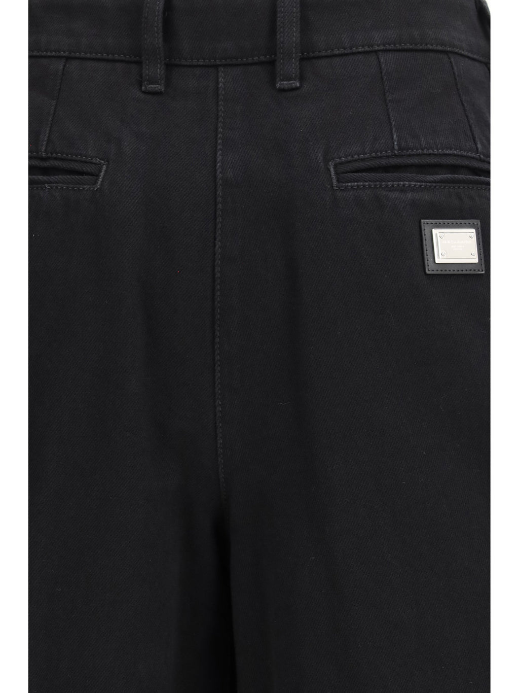 Dolce & Gabbana Women Wide-Leg Cotton Jeans