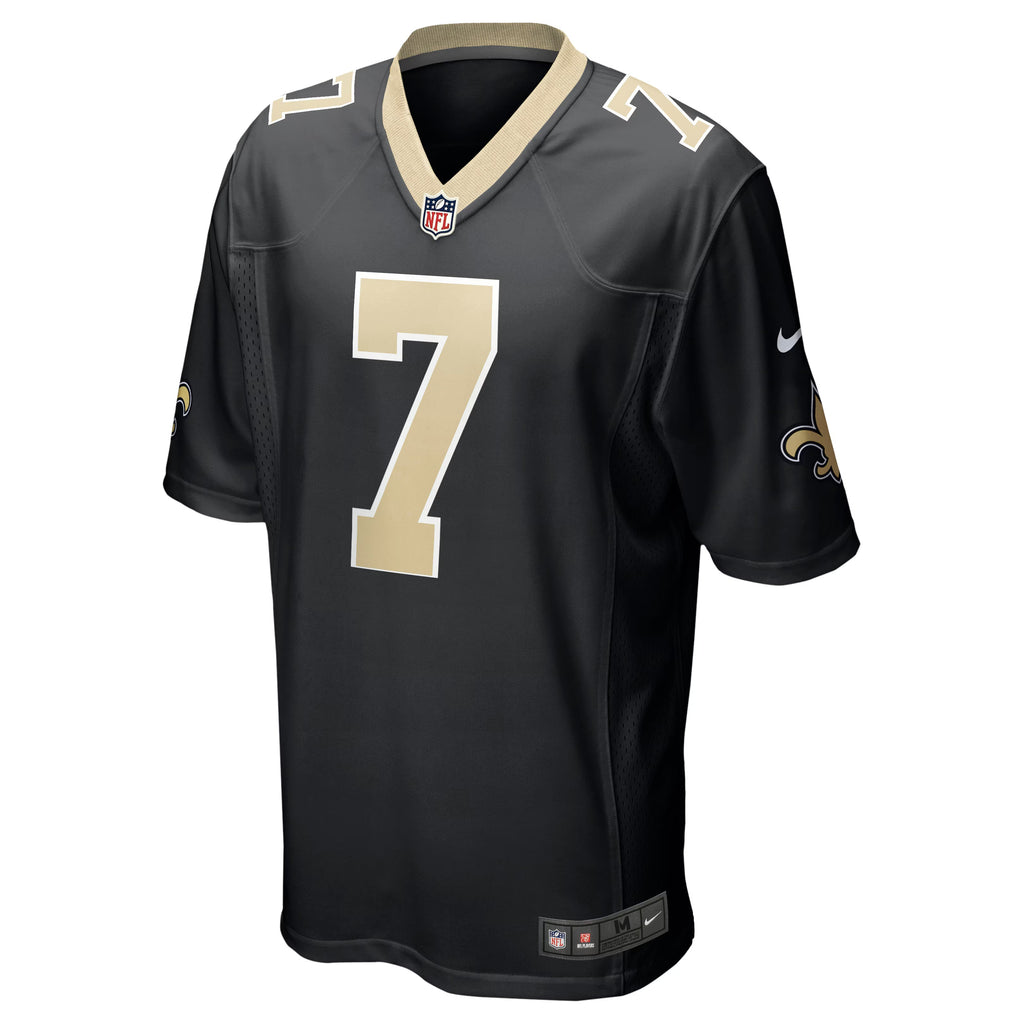 New Orleans Saints Taysom Hill Black Game Jersey