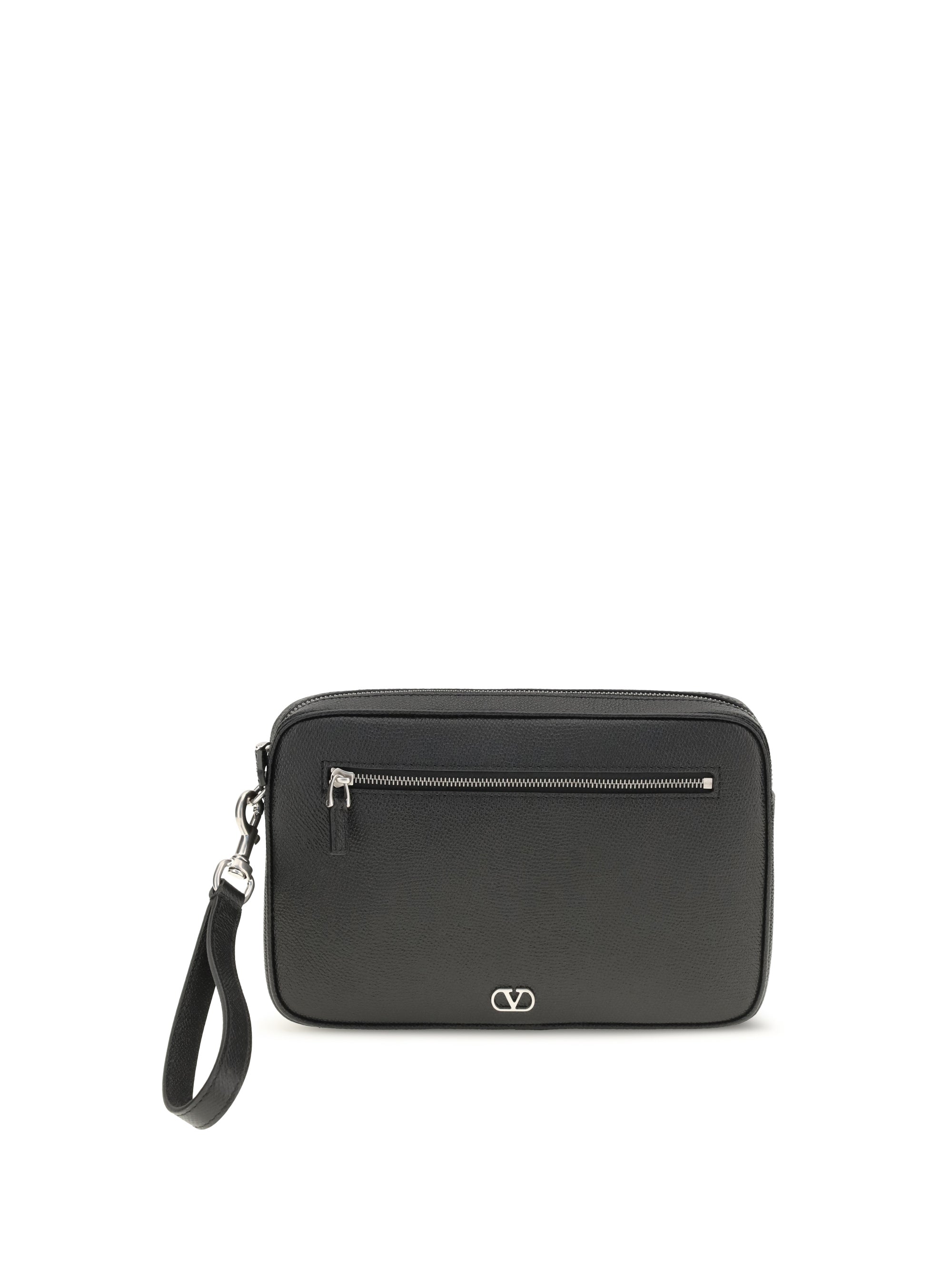 Valentino Garavani Men Vlogo Signature Pouch