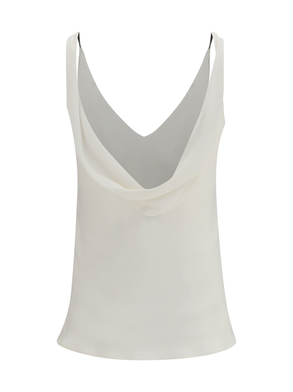 Brunello Cucinelli Women Silk Crêpe Sablé Top