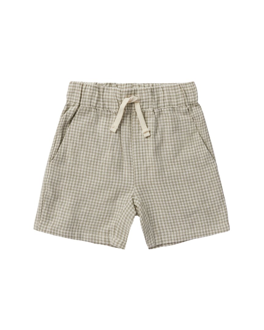 Rylee + Cru Collective Linen-Blend Bermuda Short