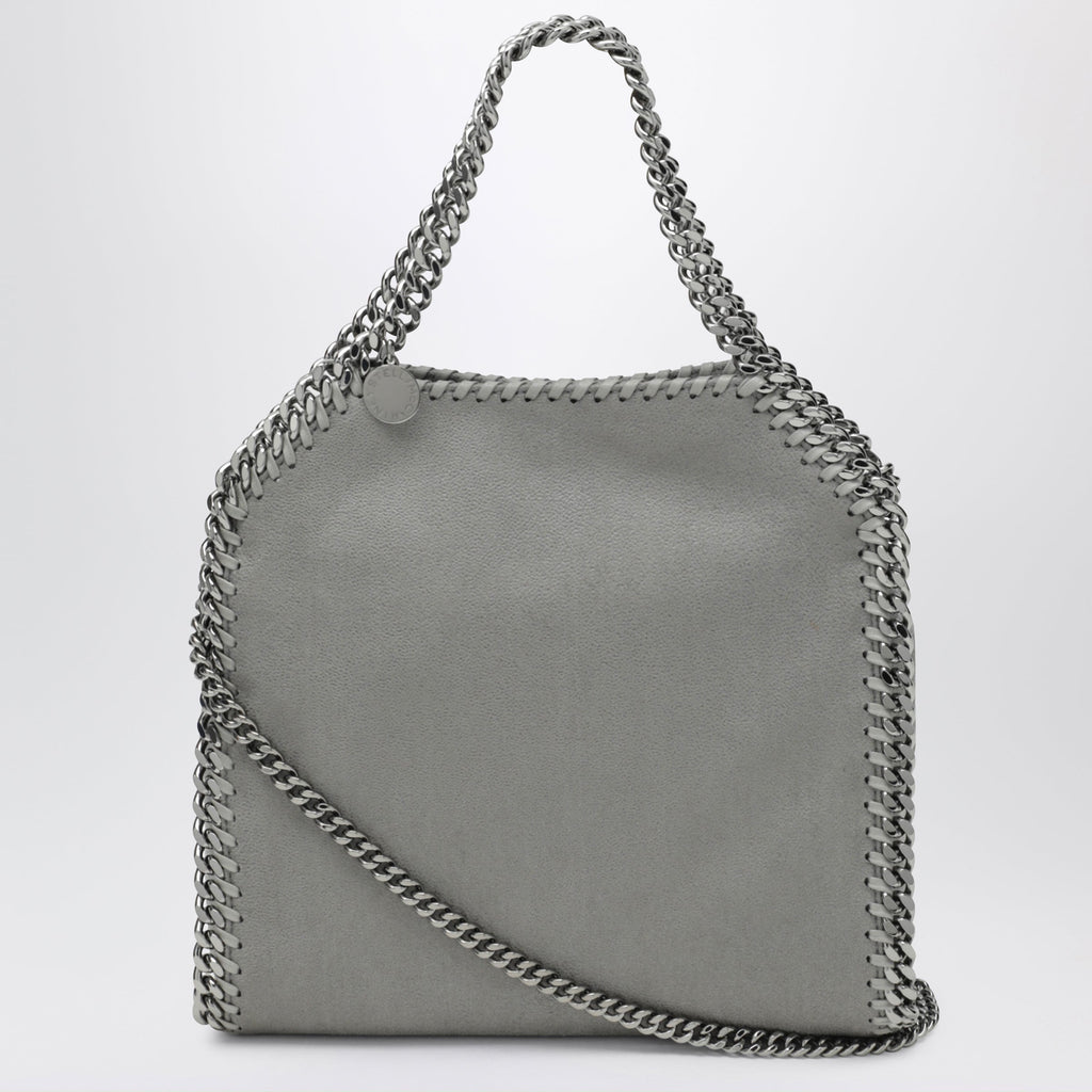 Stella Mccartney Mini Falabella Tote Bag In Light Grey Women