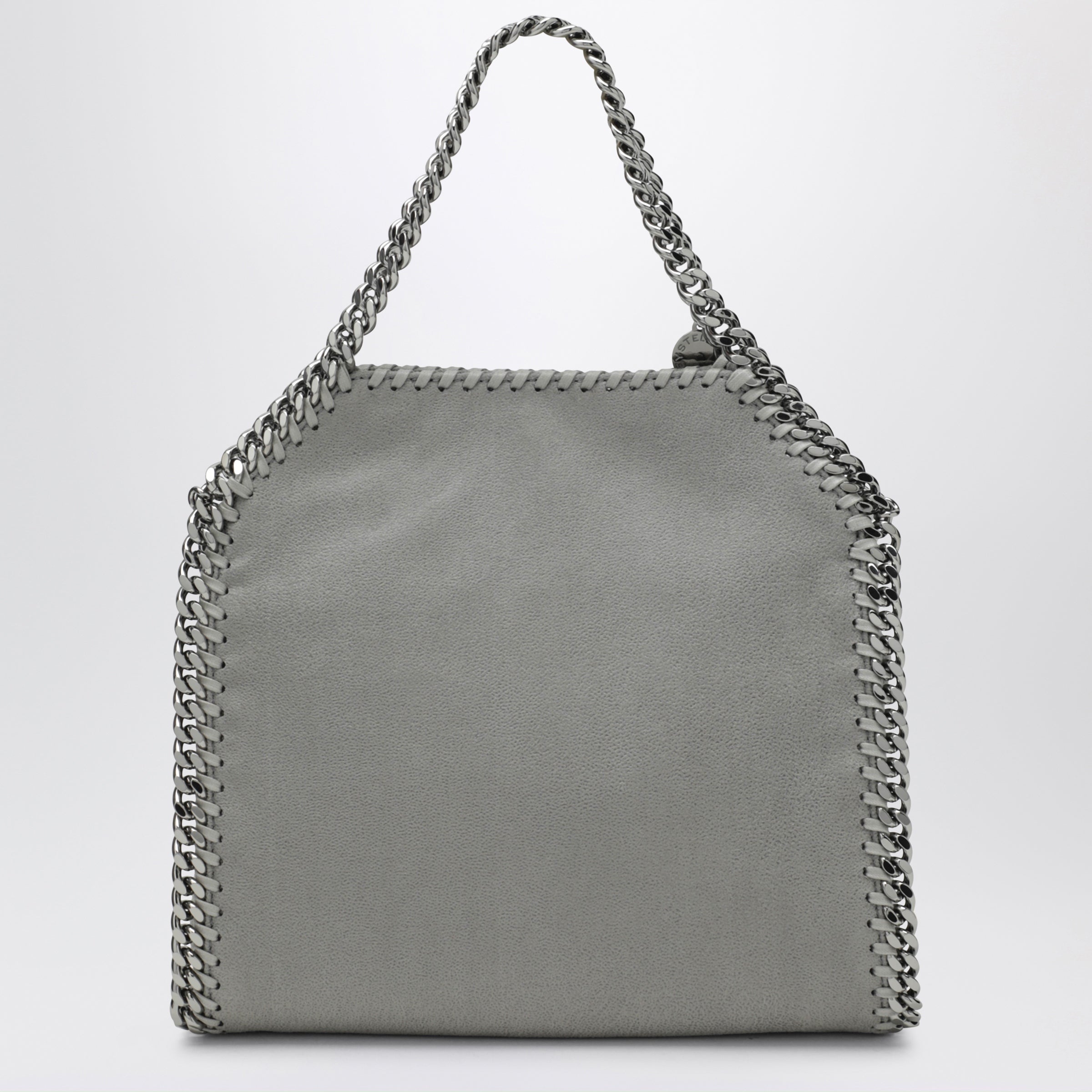 Stella Mccartney Mini Falabella Tote Bag In Light Grey Women