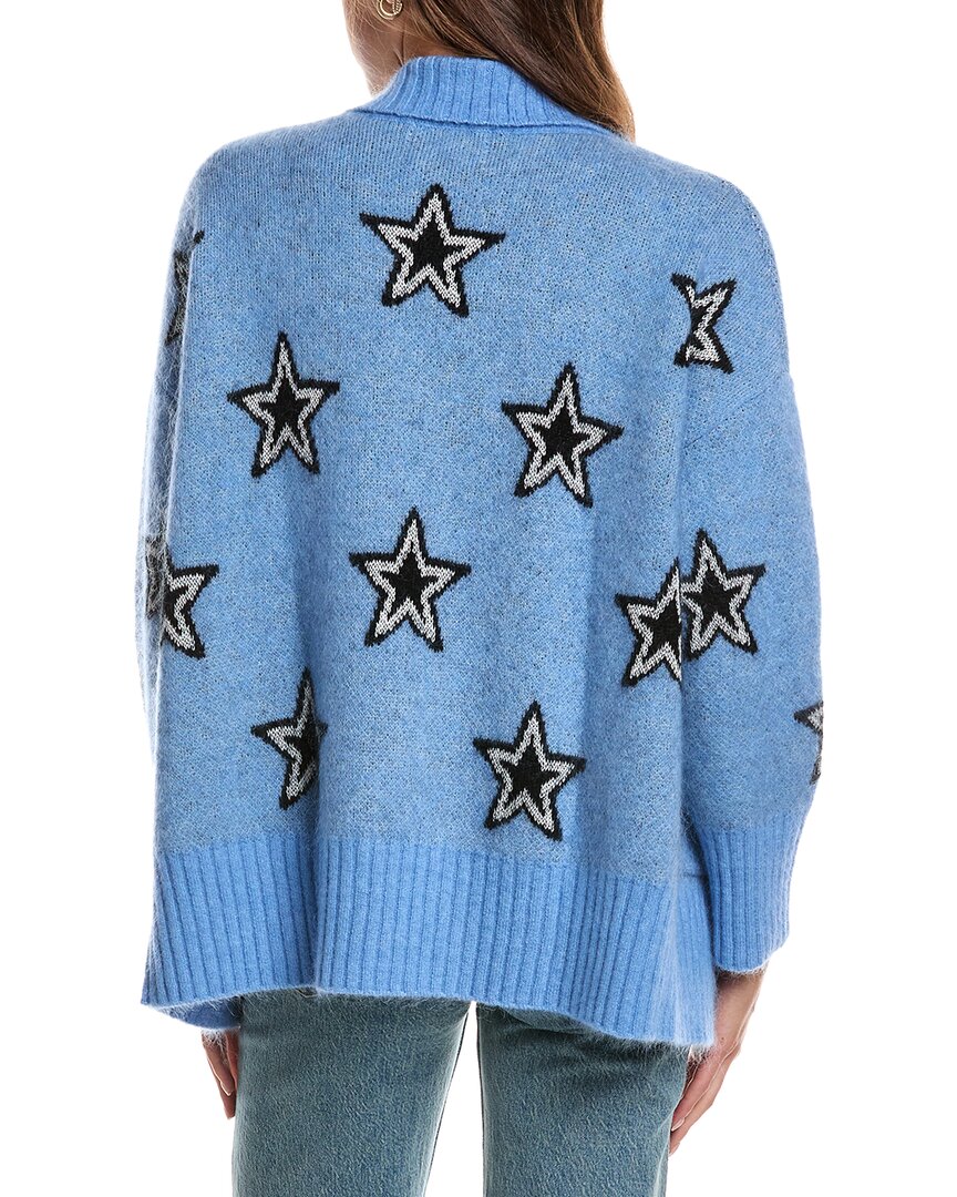 Electric & Rose Shay Star Mohair & Wool-Blend Cardigan