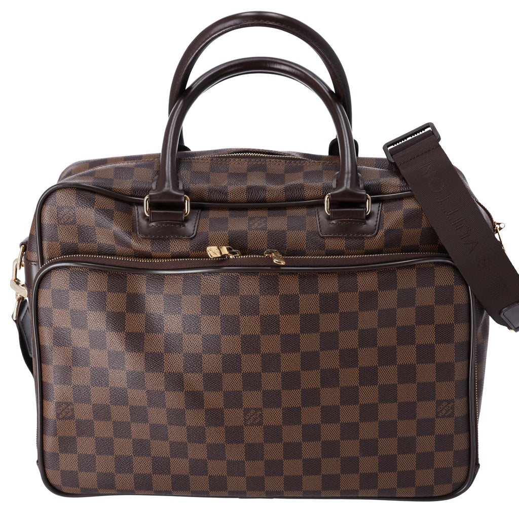 Louis Vuitton Icare Briefcase Handbag N23252 Ebene Damier Canvas
