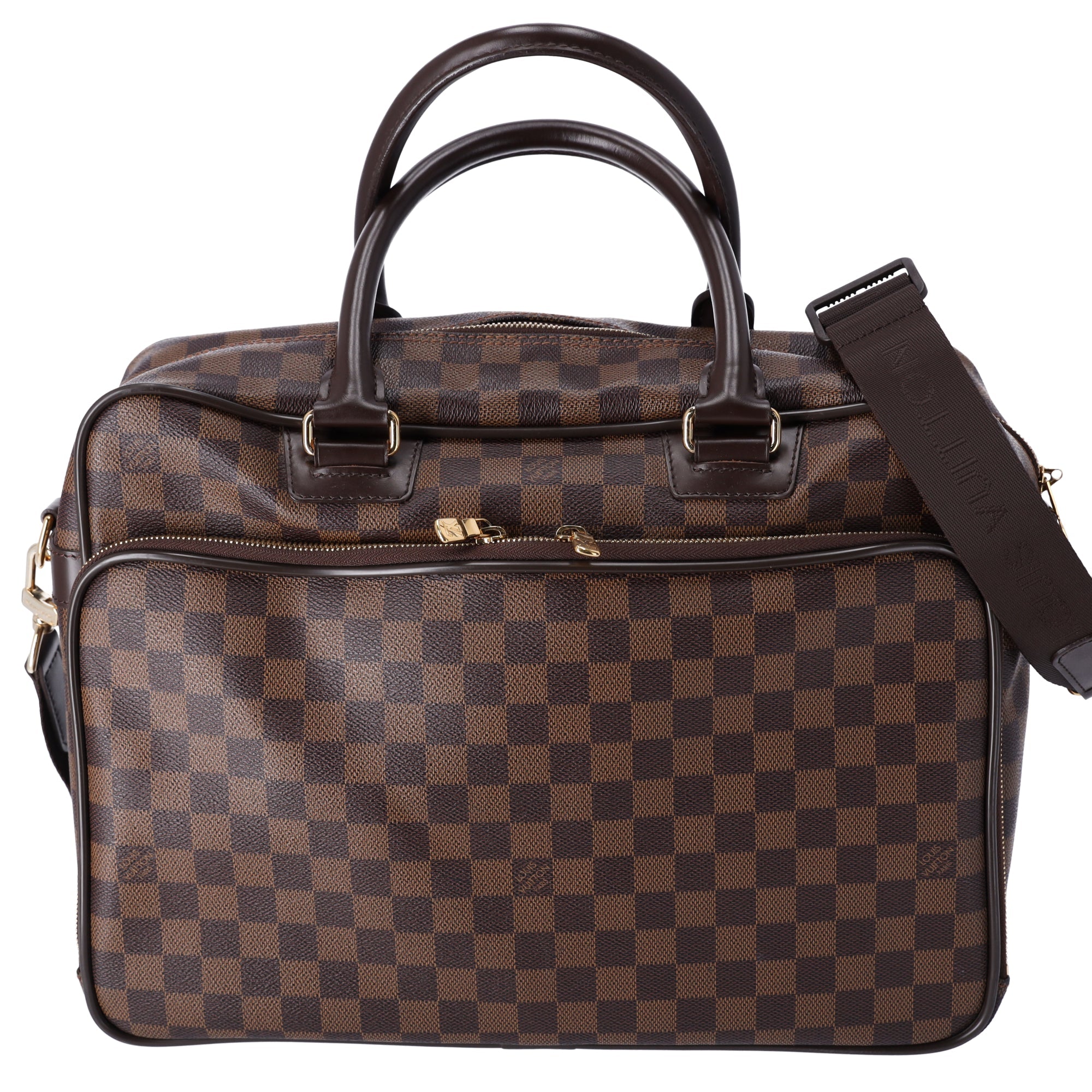Louis Vuitton Icare Briefcase Handbag N23252 Ebene Damier Canvas