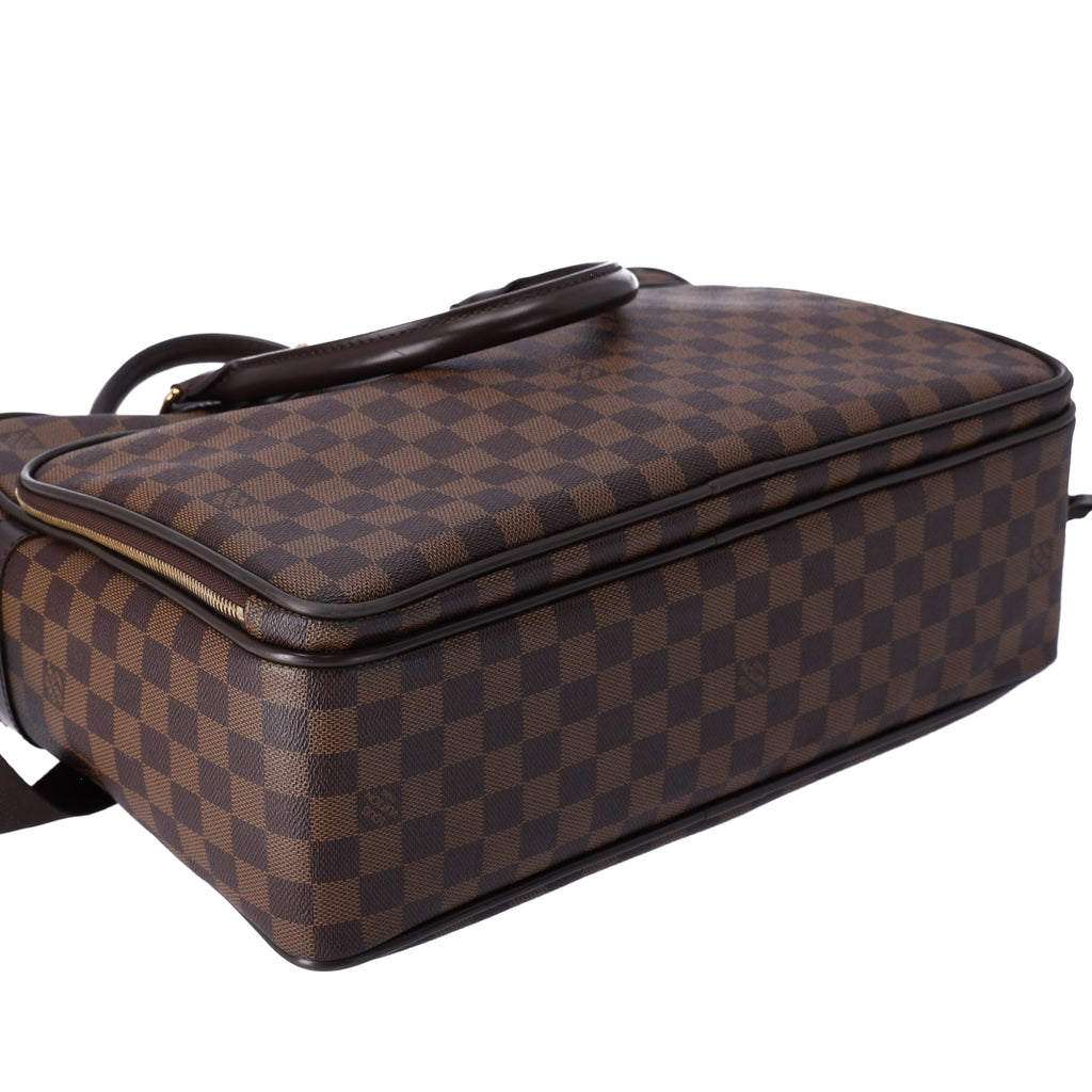 Louis Vuitton Icare Briefcase Handbag N23252 Ebene Damier Canvas