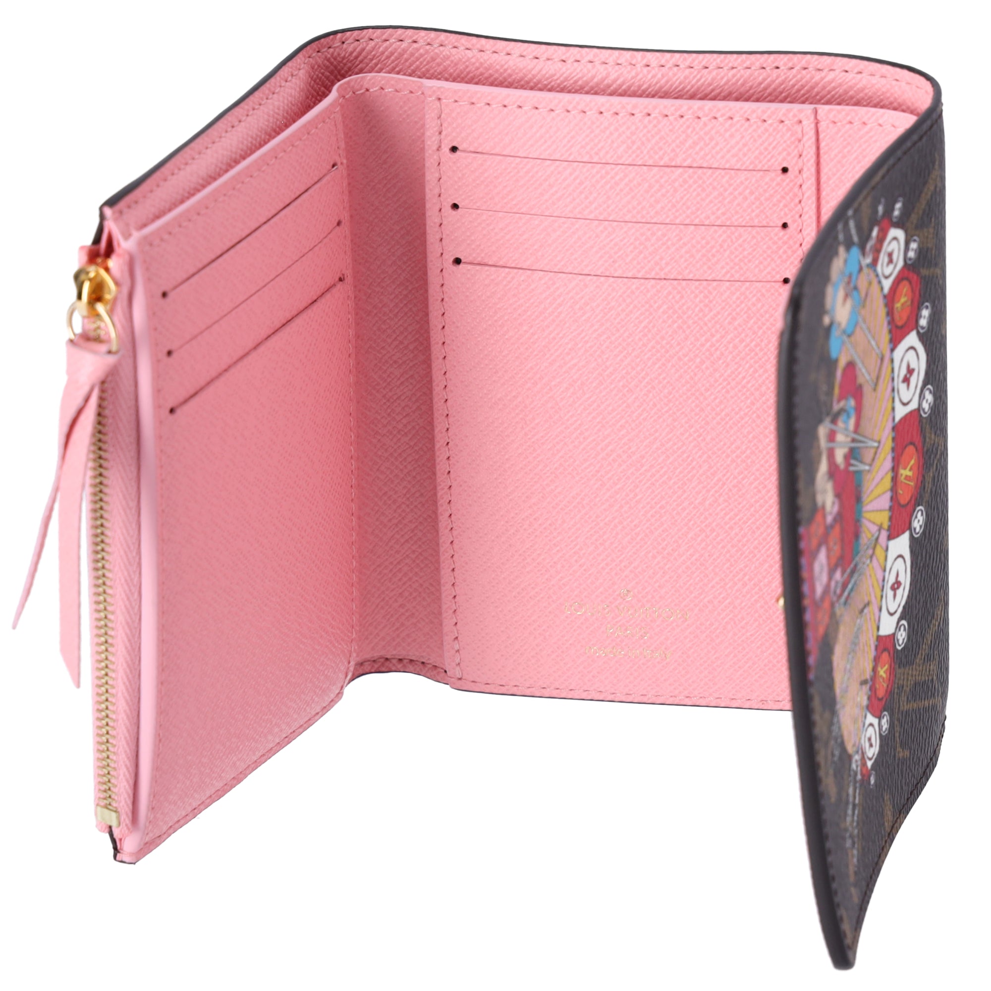Louis Vuitton Portefeuille Victorine Vivienne Trifold Wallet M69754 Monogram