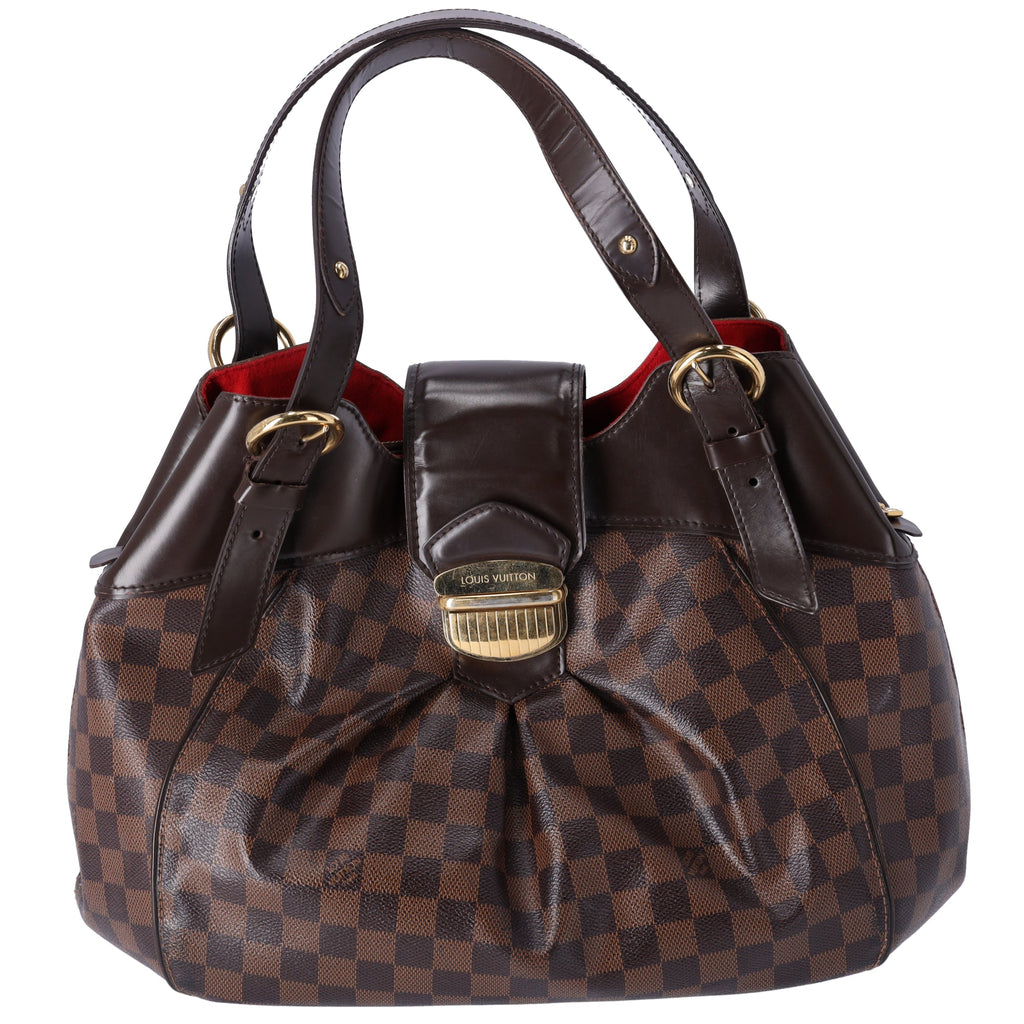 Louis Vuitton Sistina GM Damier Ebene Shoulder Bag N41540 Canvas