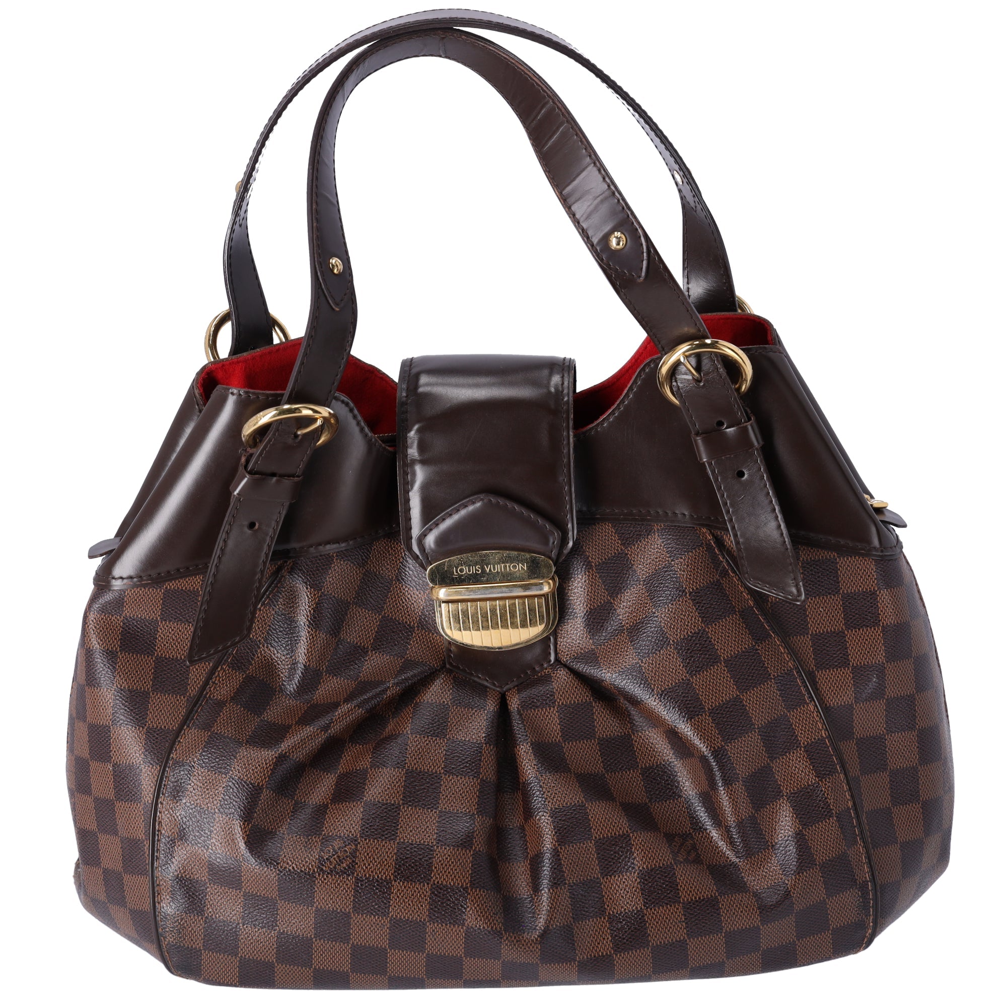 Louis Vuitton Sistina GM Damier Ebene Shoulder Bag N41540 Canvas