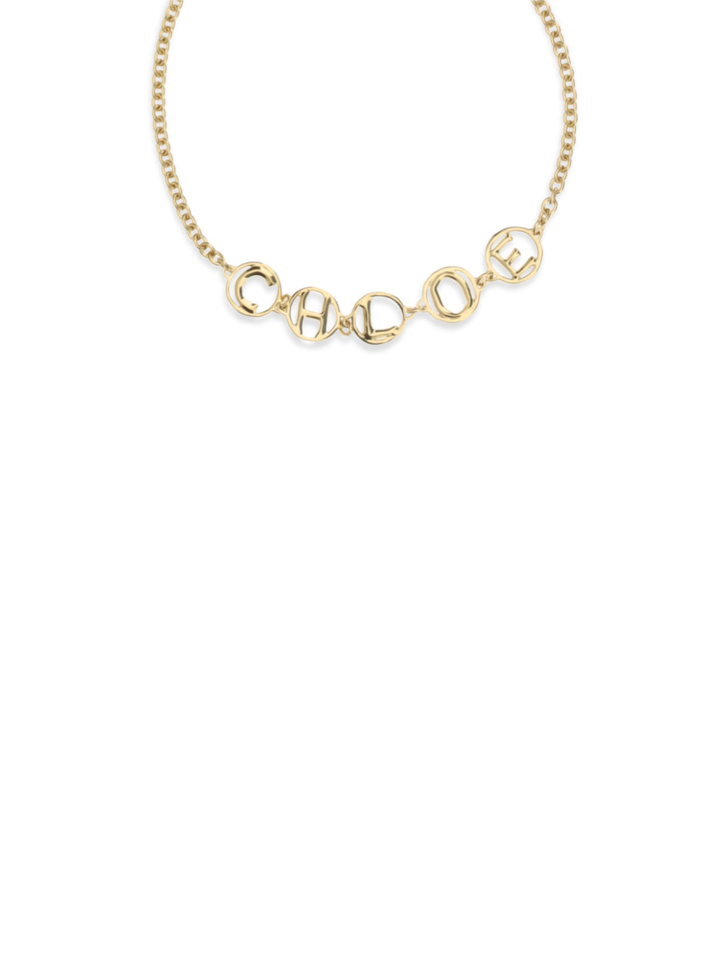 Chloé Women Script Choker Necklace