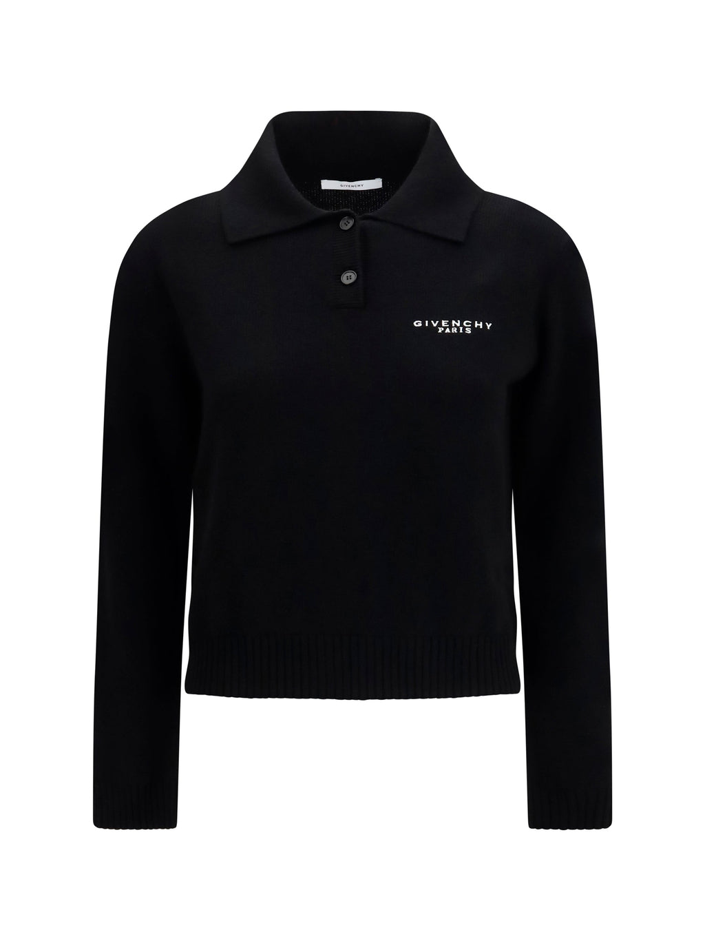 Givenchy Women Wool And Cashmere Polo Sweater