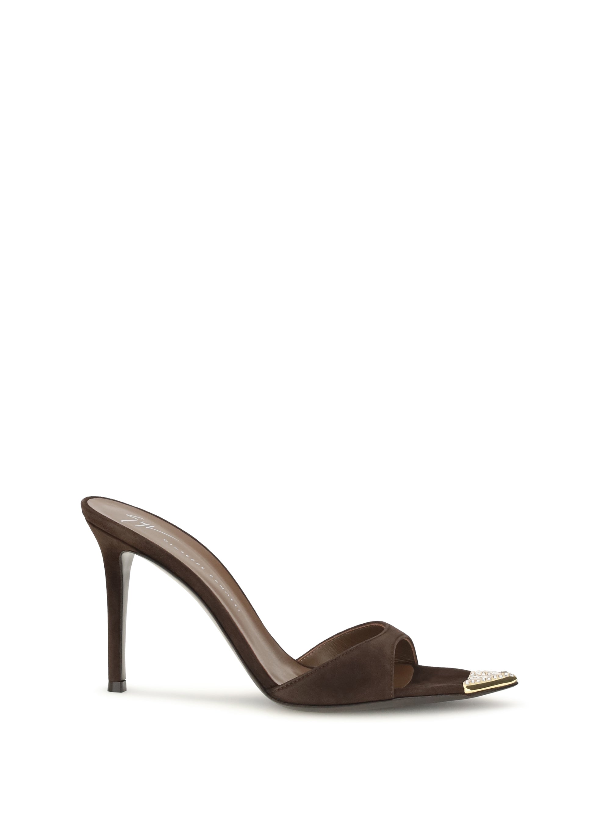Giuseppe Zanotti Women Intrigo Jewelry Mules Sandals
