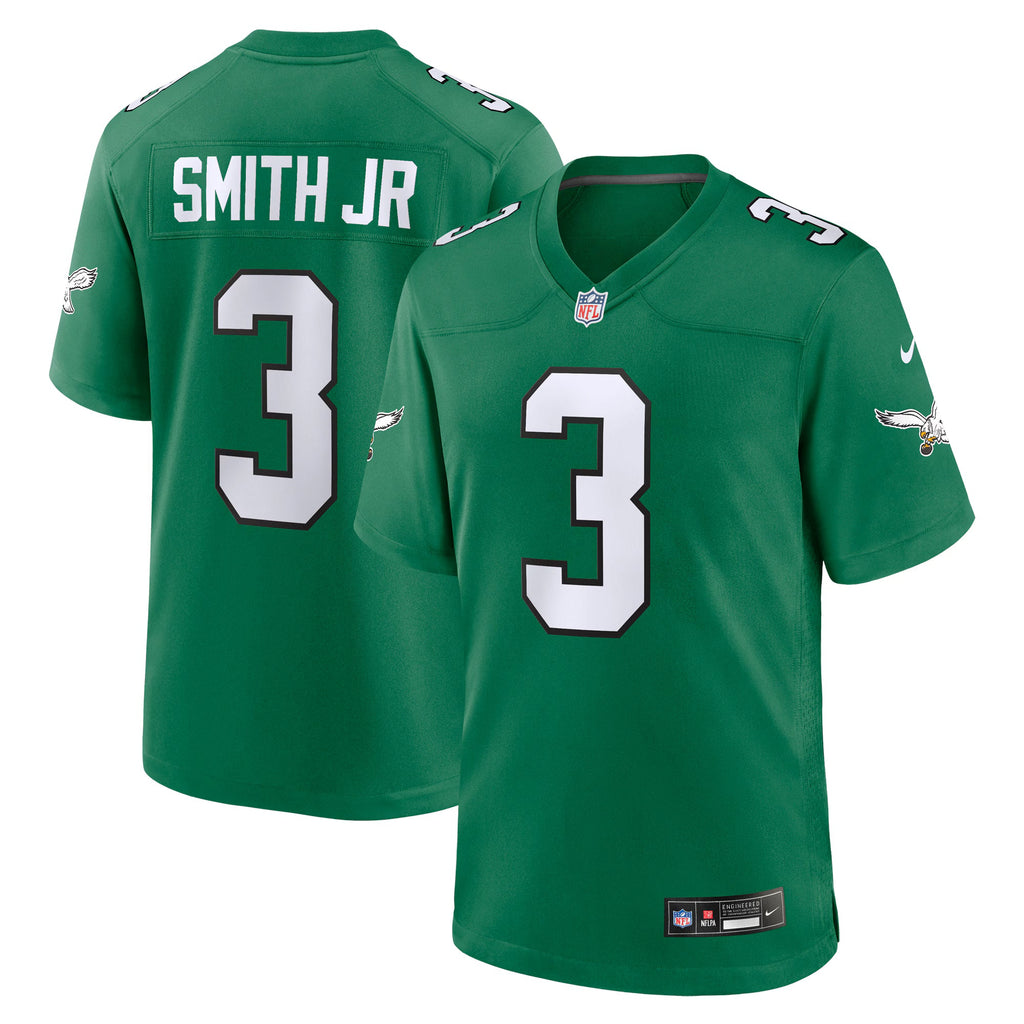Philadelphia Eagles Nolan Smith Kelly Green Alternate Game Jersey