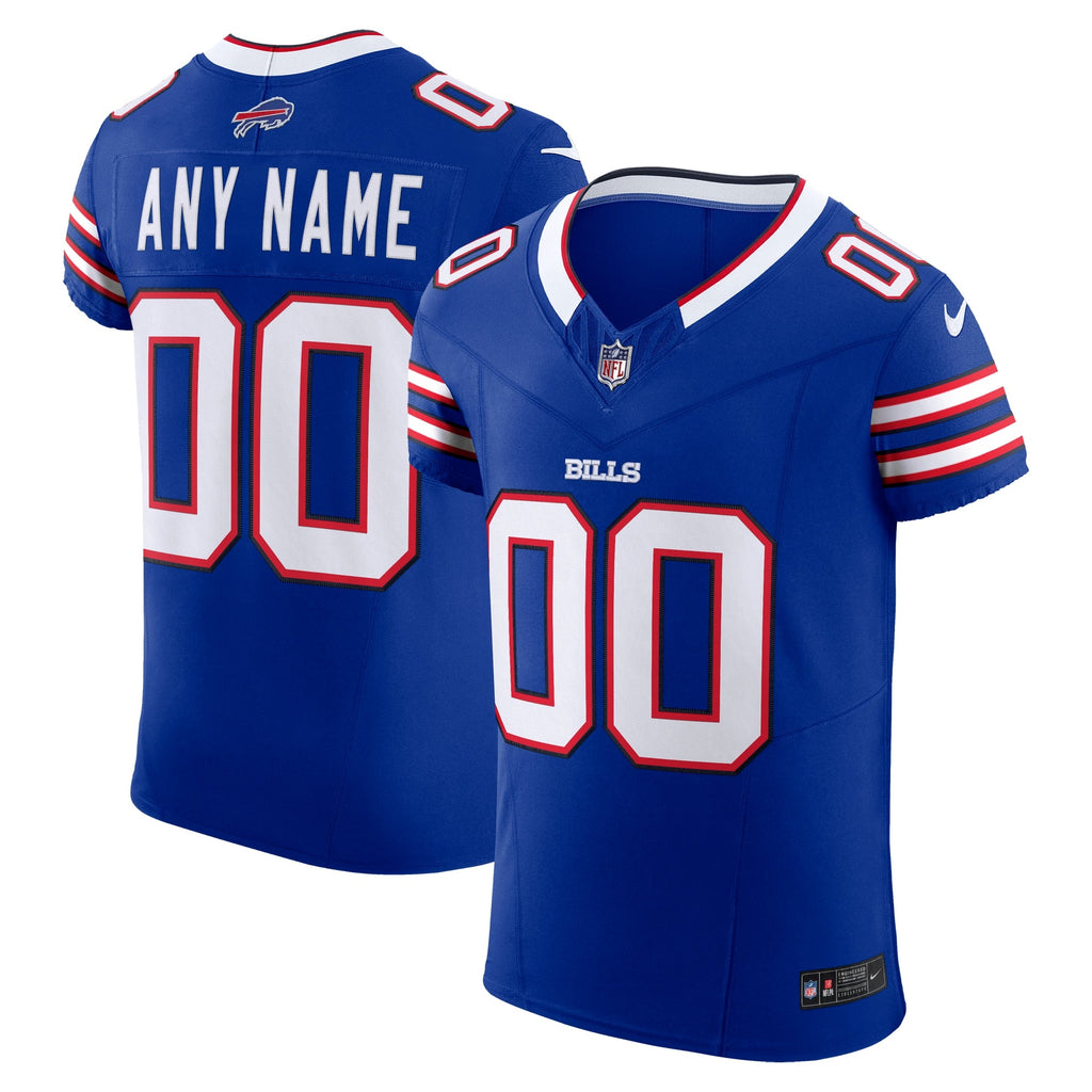 Buffalo Bills Royal Vapor F.U.S.E. Elite Custom Jersey