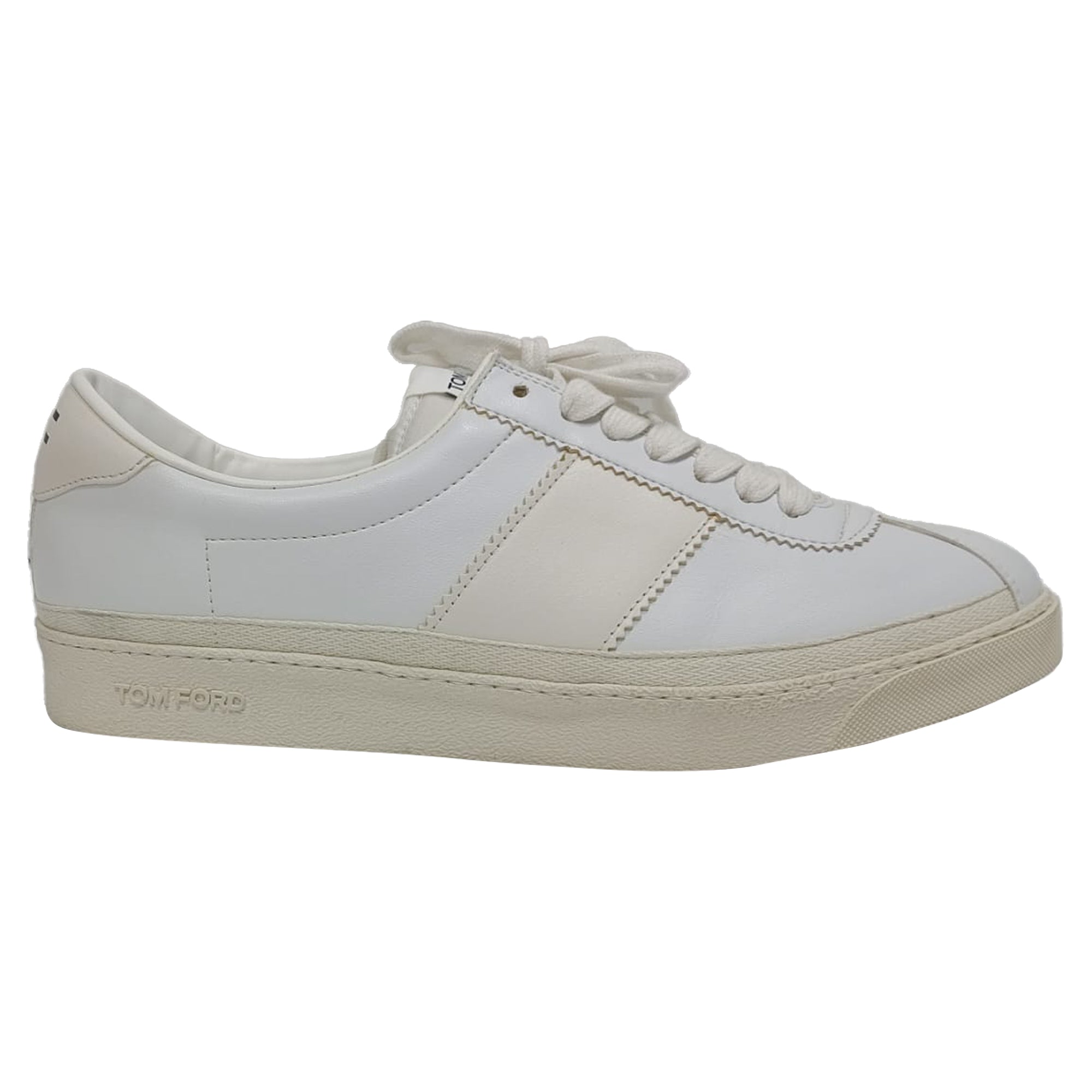 Tom Ford Bannister Sneakers in White Leather
