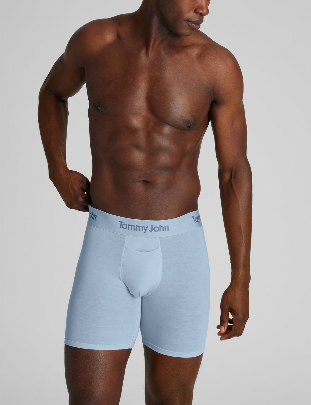 Men's Second Skin Mid-Length Boxer Brief 6"