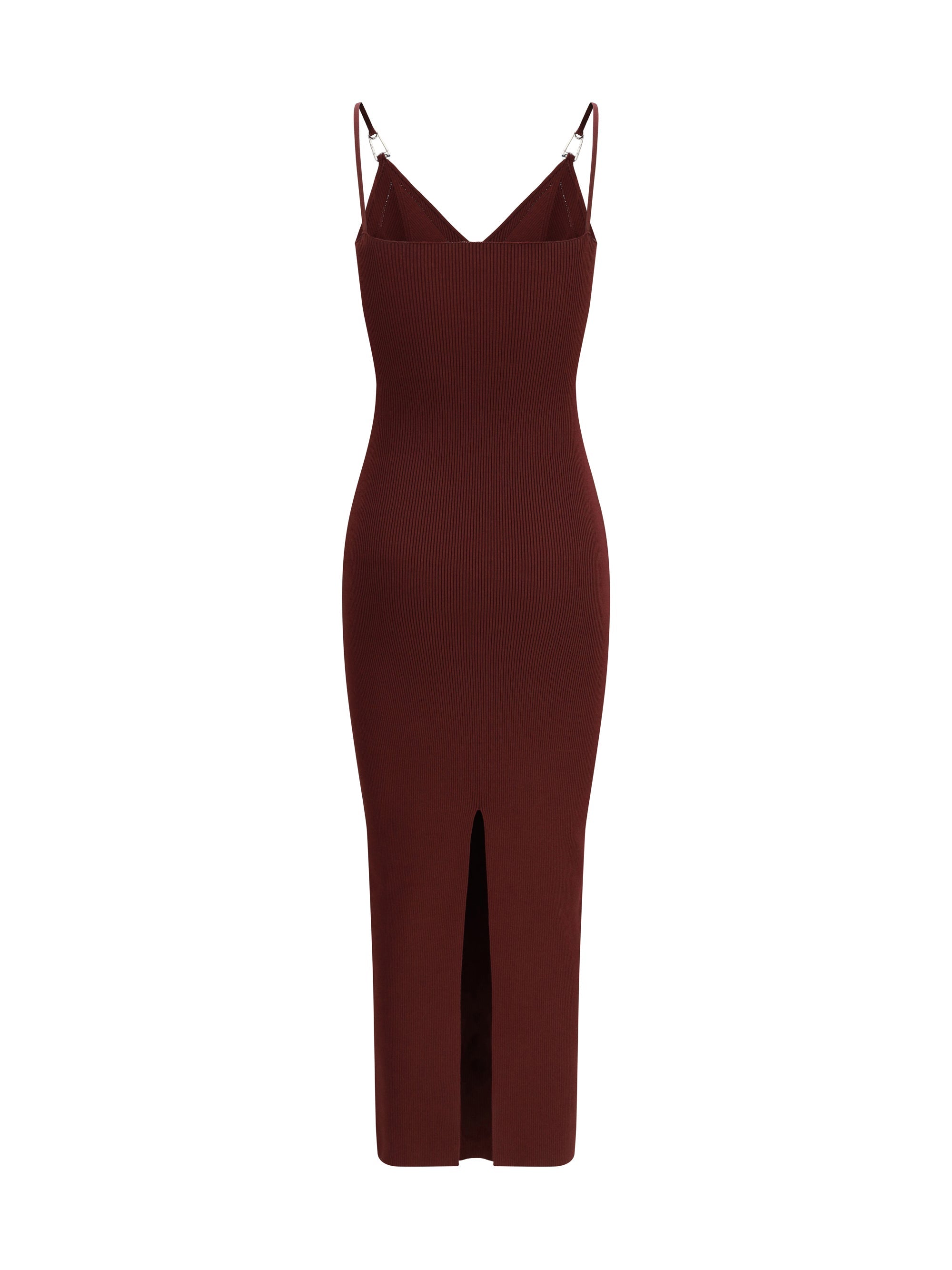 Versace Women Safety Pin Slip Midi Dress