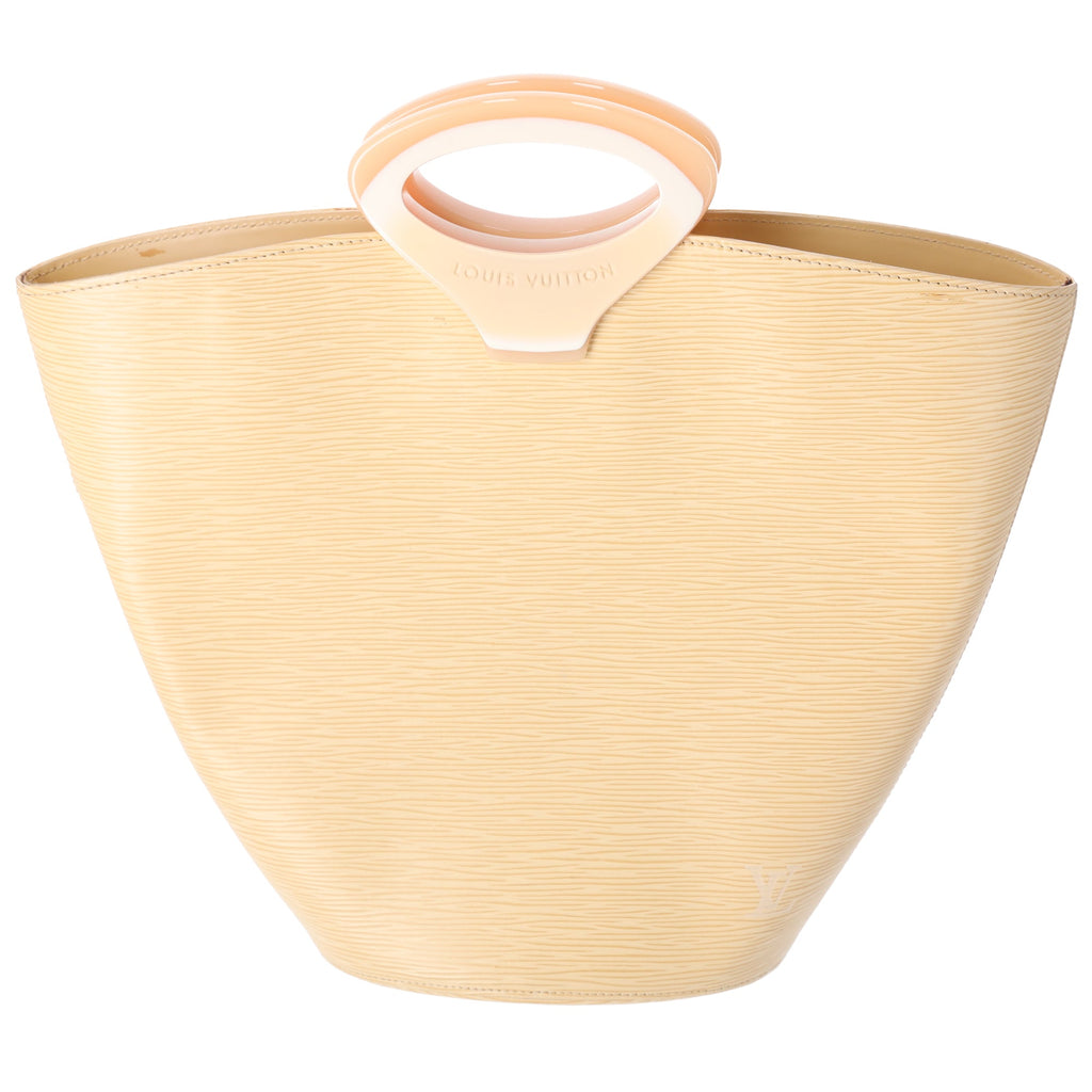 Louis Vuitton Noctambule Epi Handbag M5452A Vanilla Yellow Leather