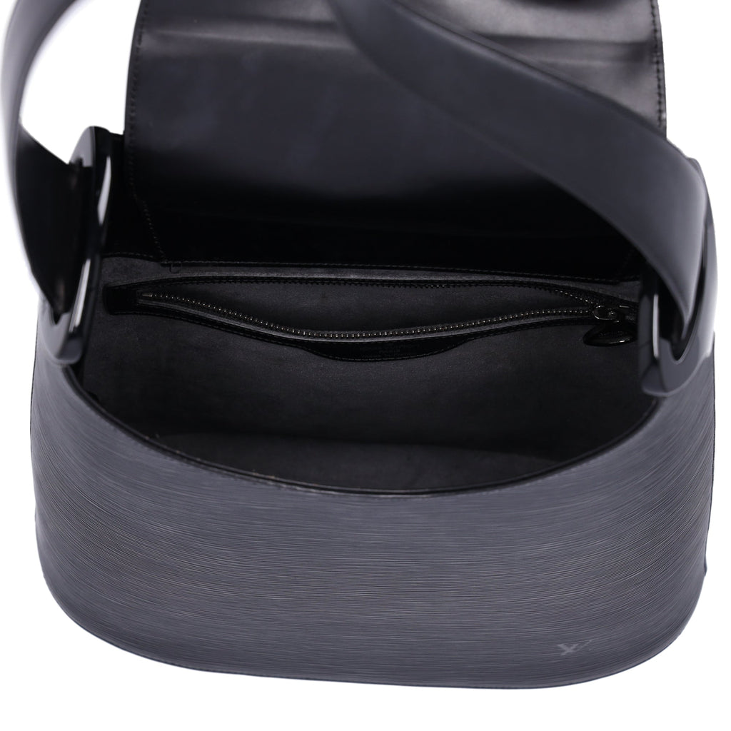 Louis Vuitton Verseau Epi Shoulder Bag M52812 Noir Leather